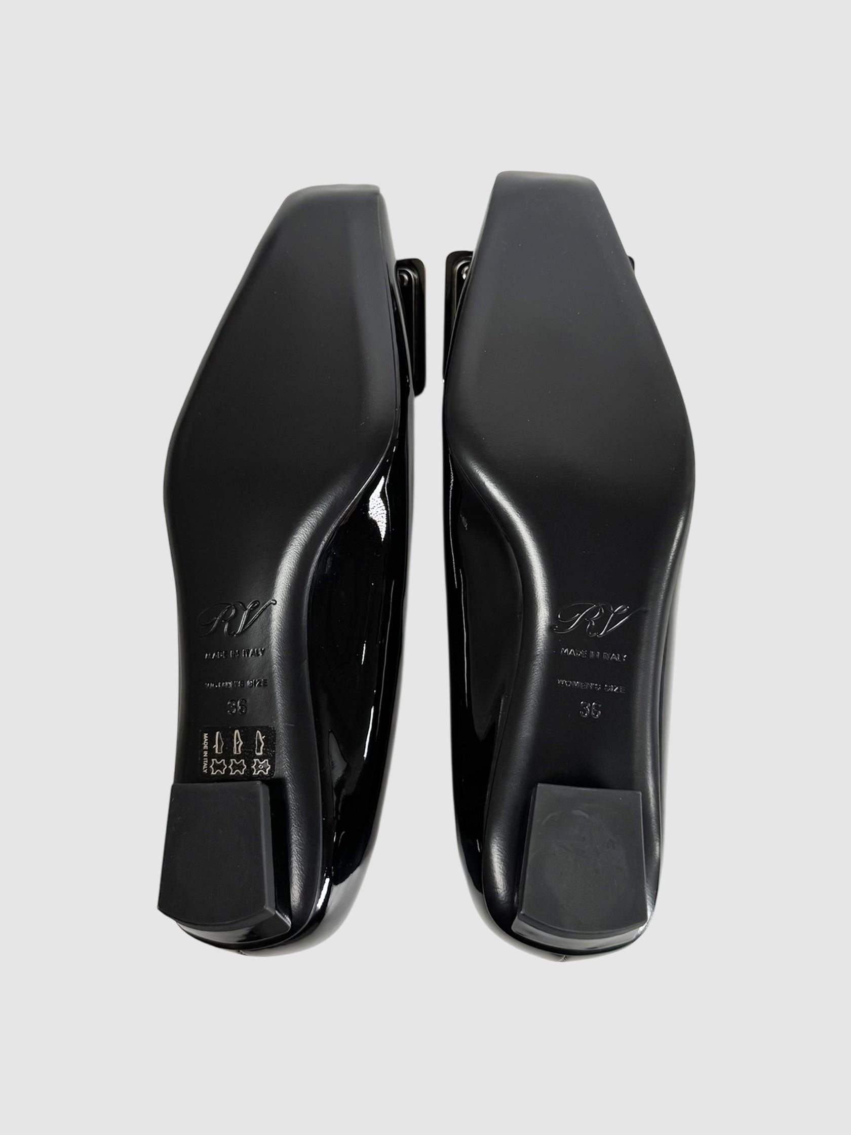 Trompette Leather Flats