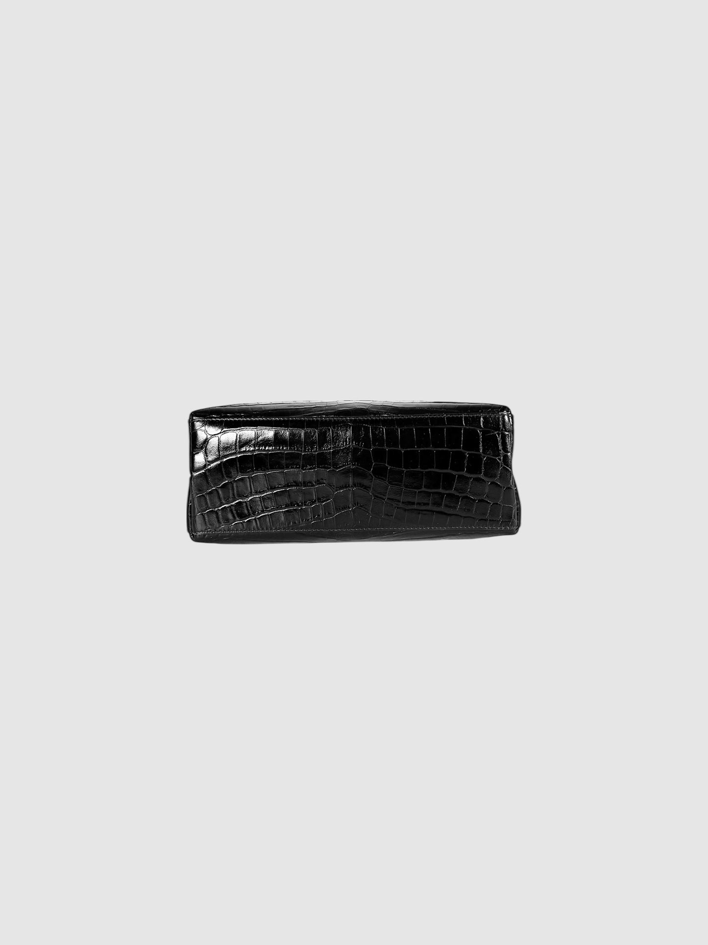 Croc-Embossed Bag