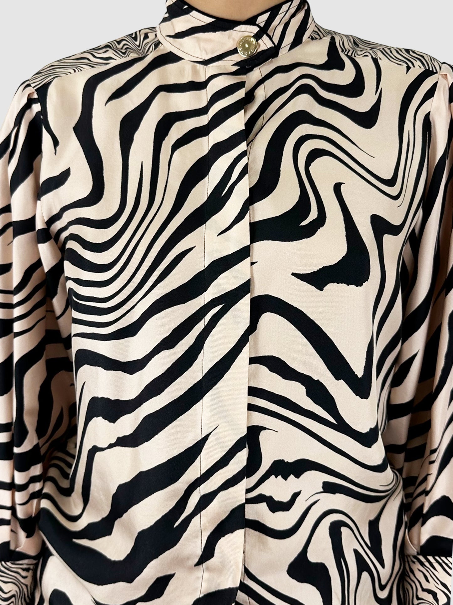 Jade Zebra Top