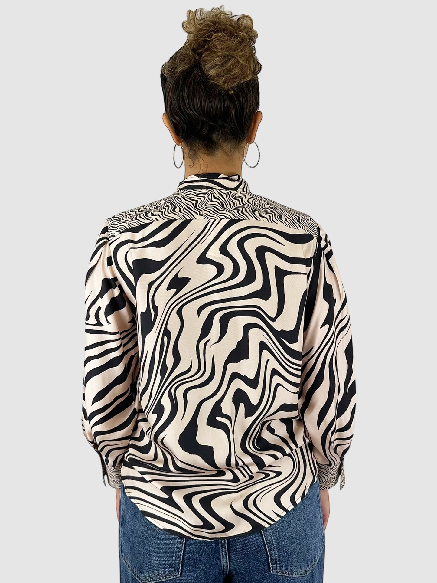 Jade Zebra Top