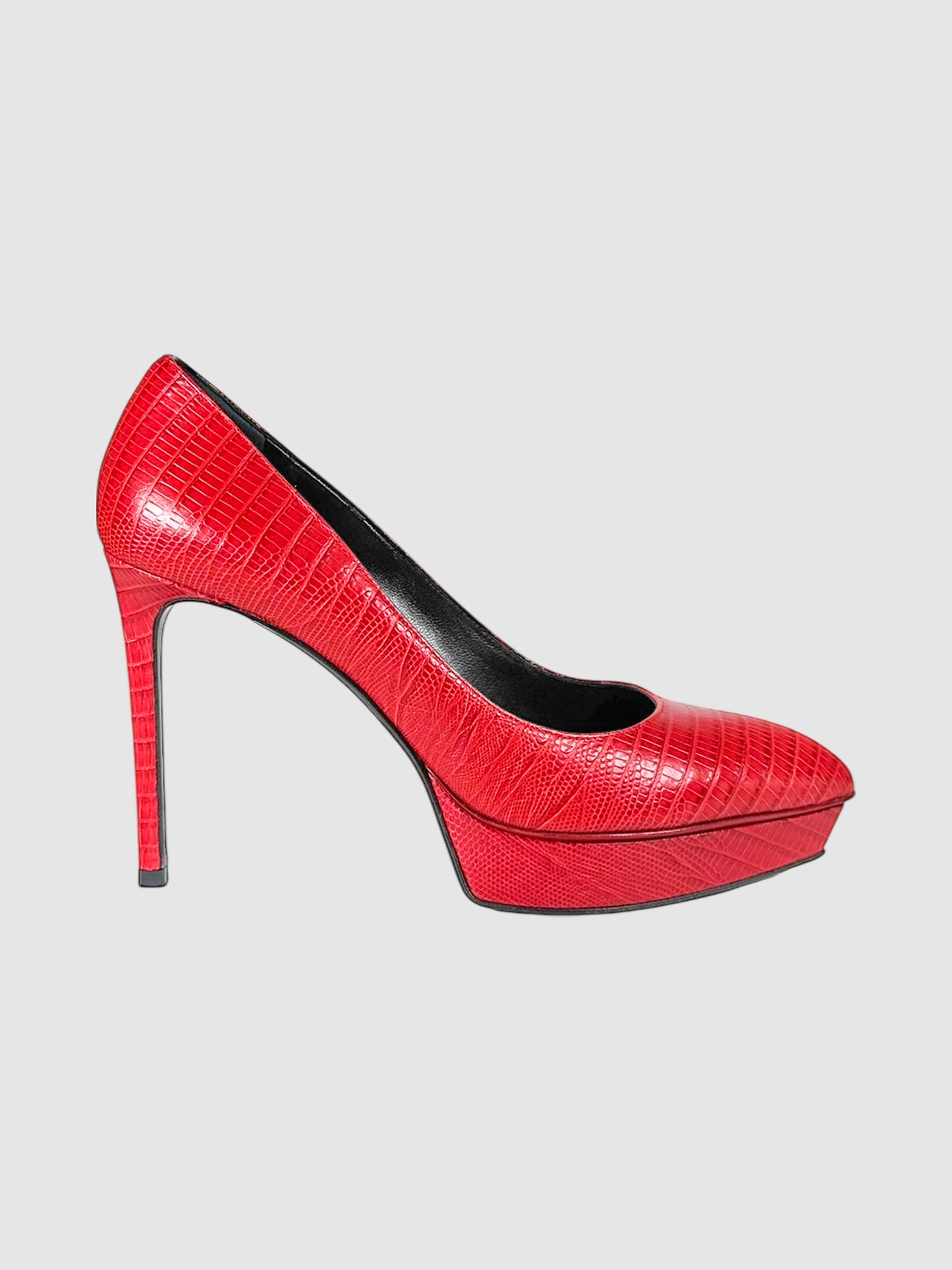 Embossed Janis Pumps
