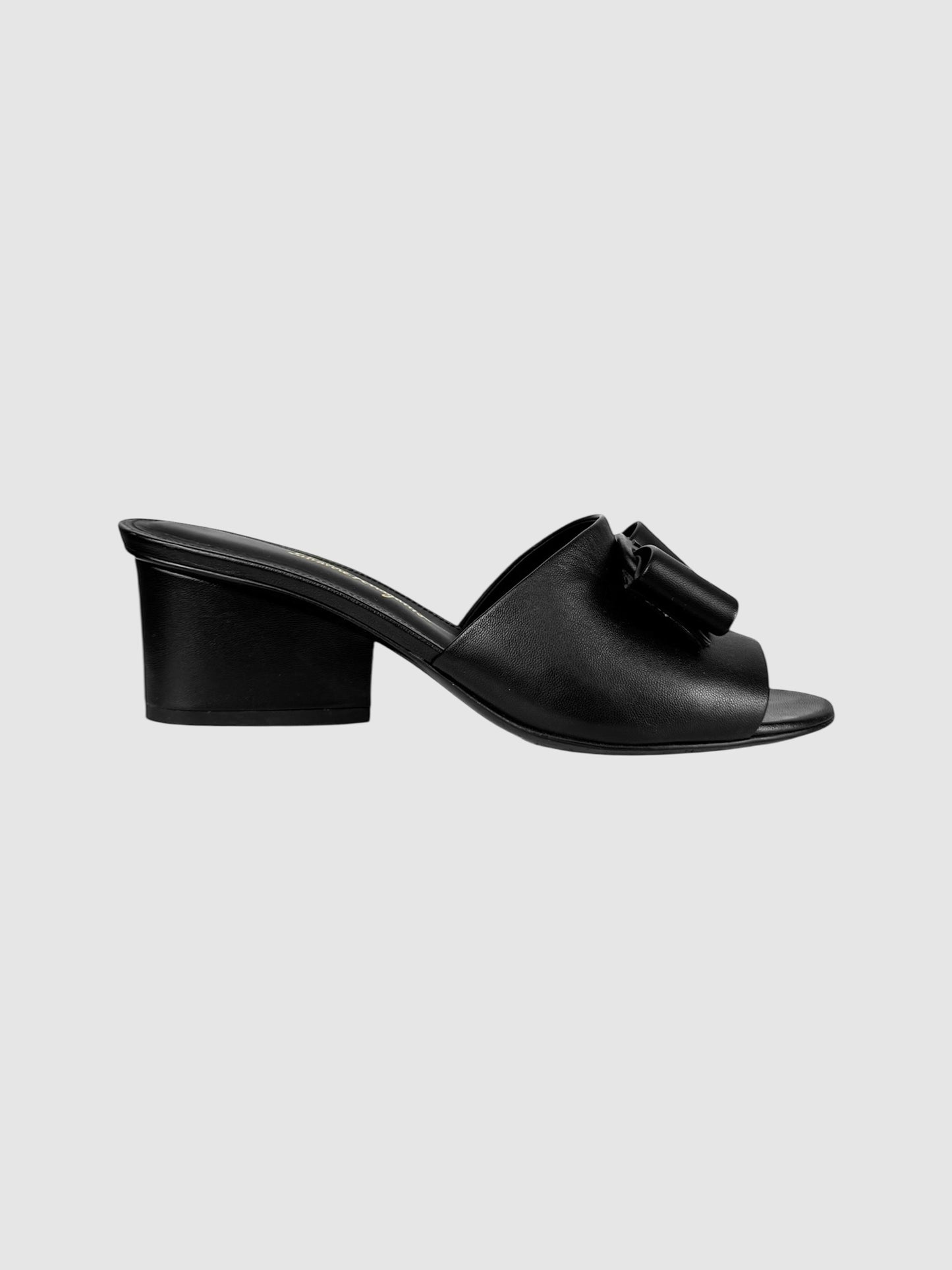 Valery Bow Heel Sandals - Size 7