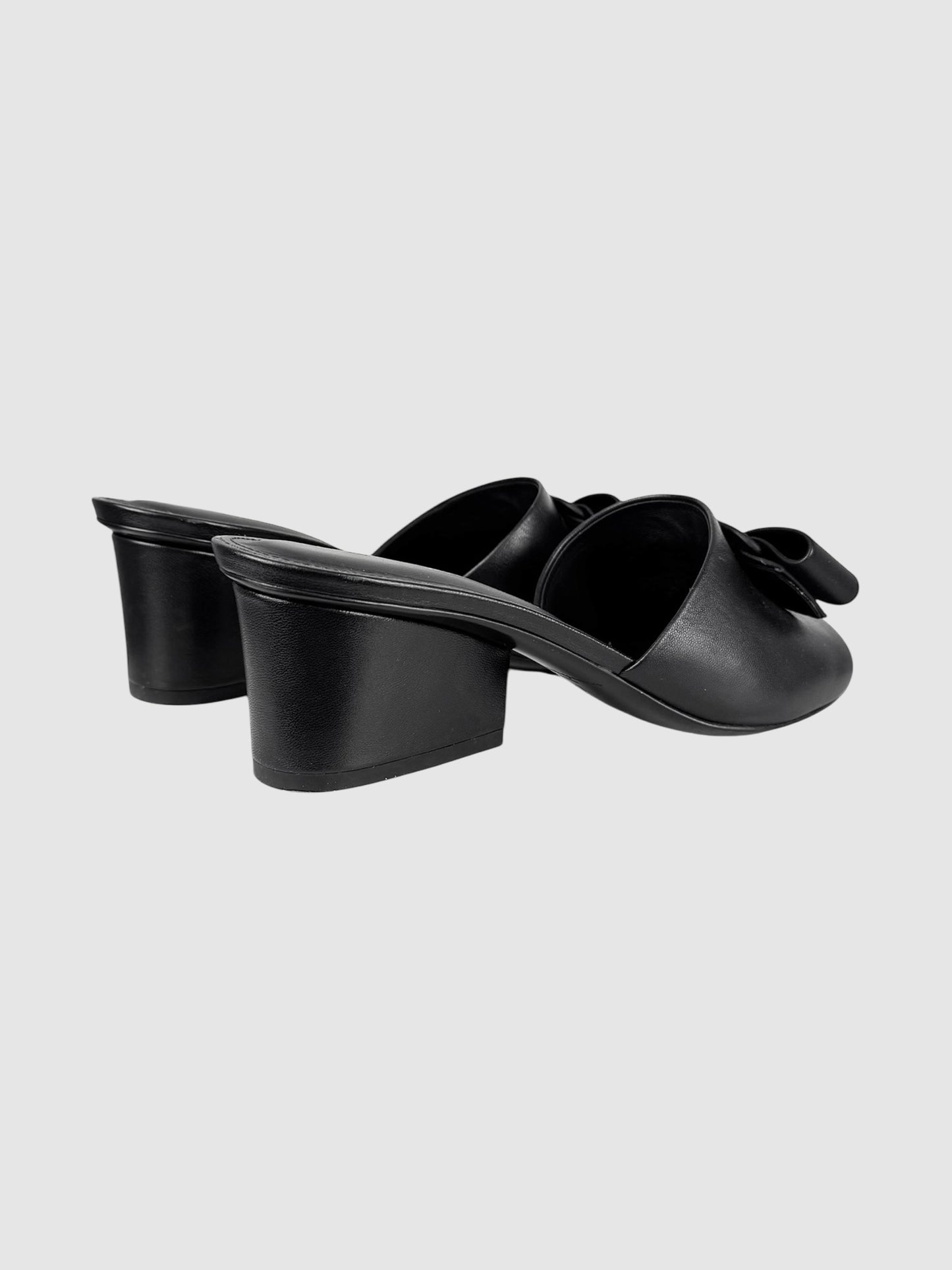 Valery Bow Heel Sandals - Size 7