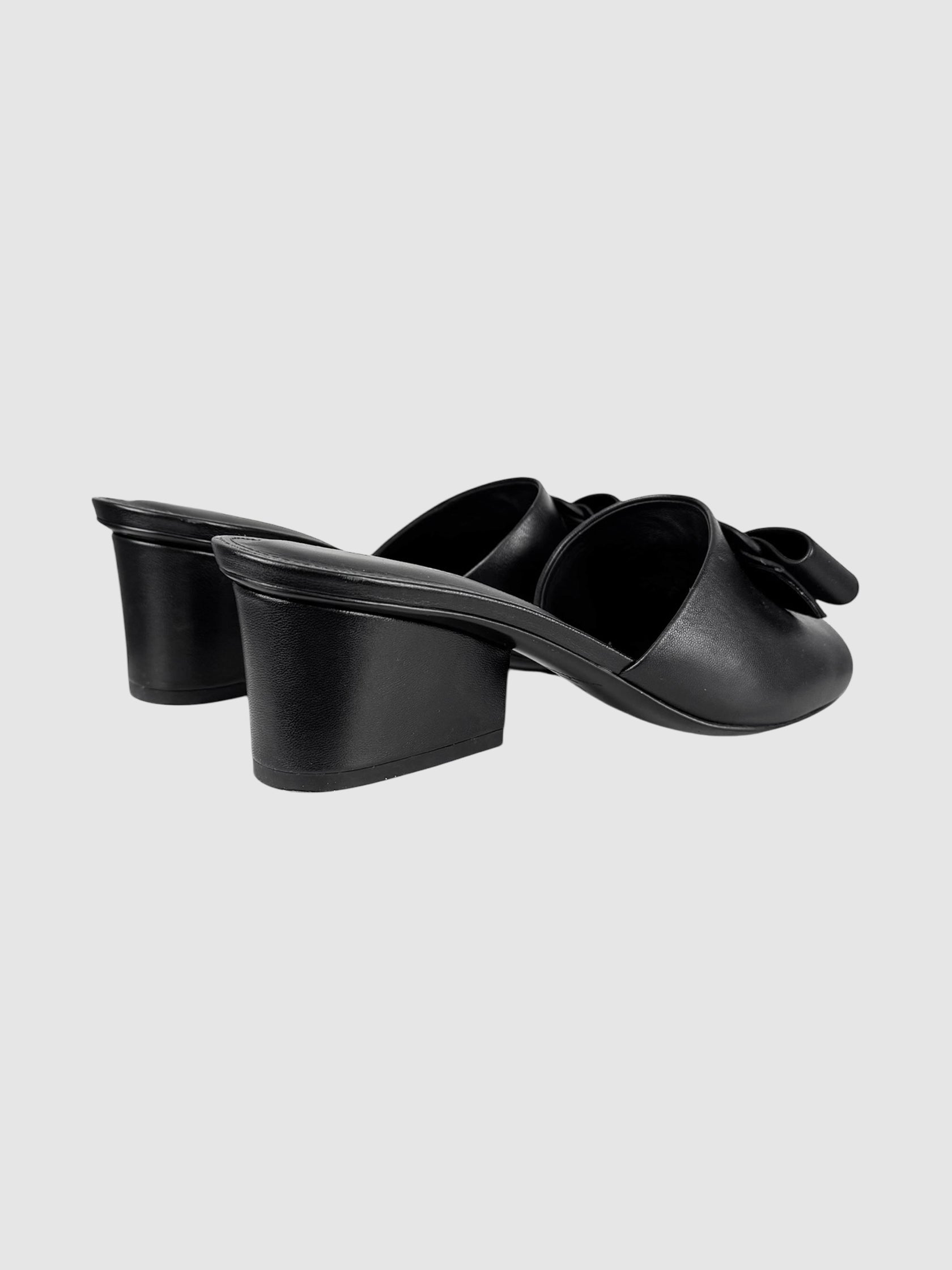 Valery Bow Heel Sandals - Size 7