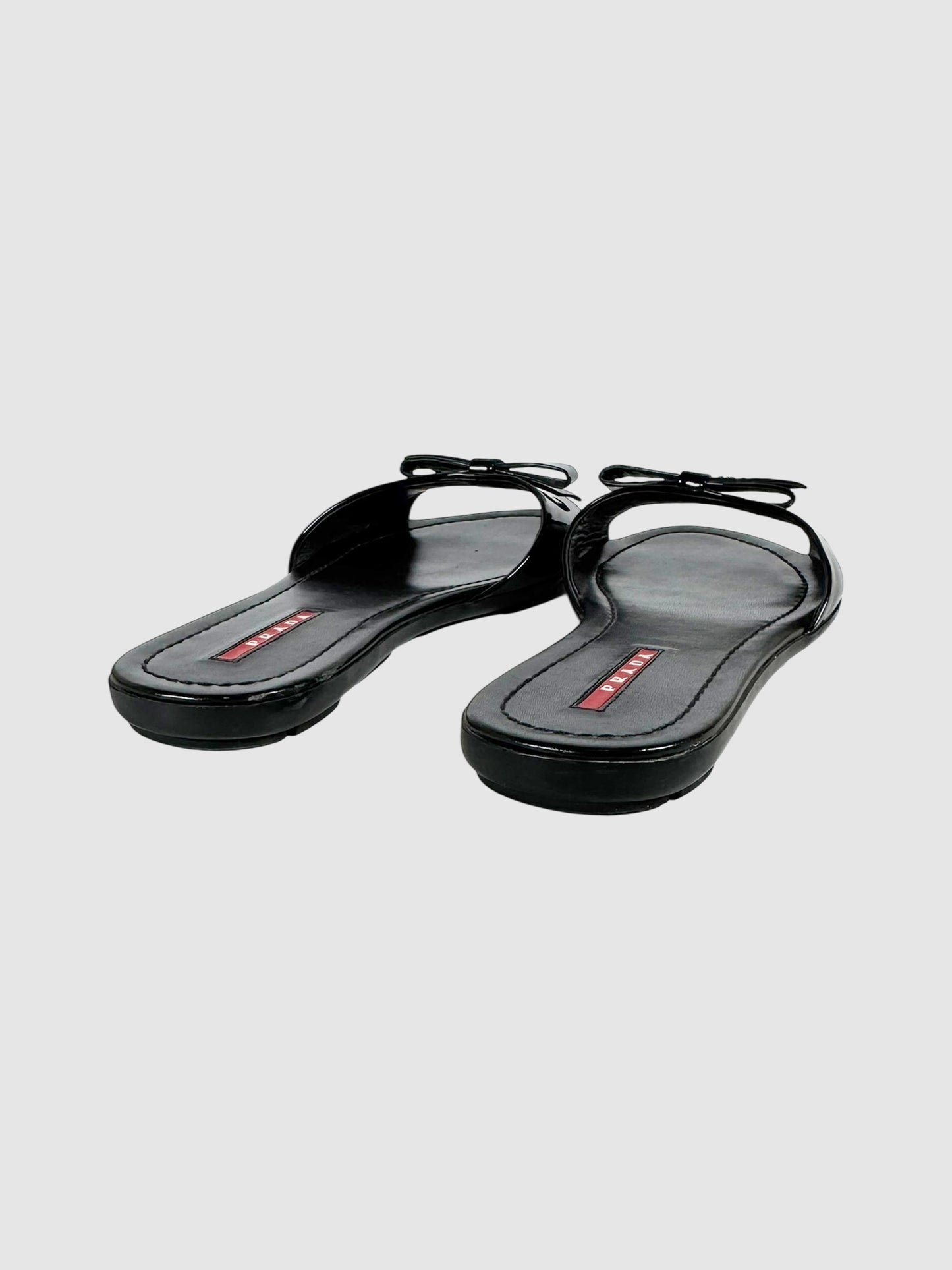 Bow Logo Sandals