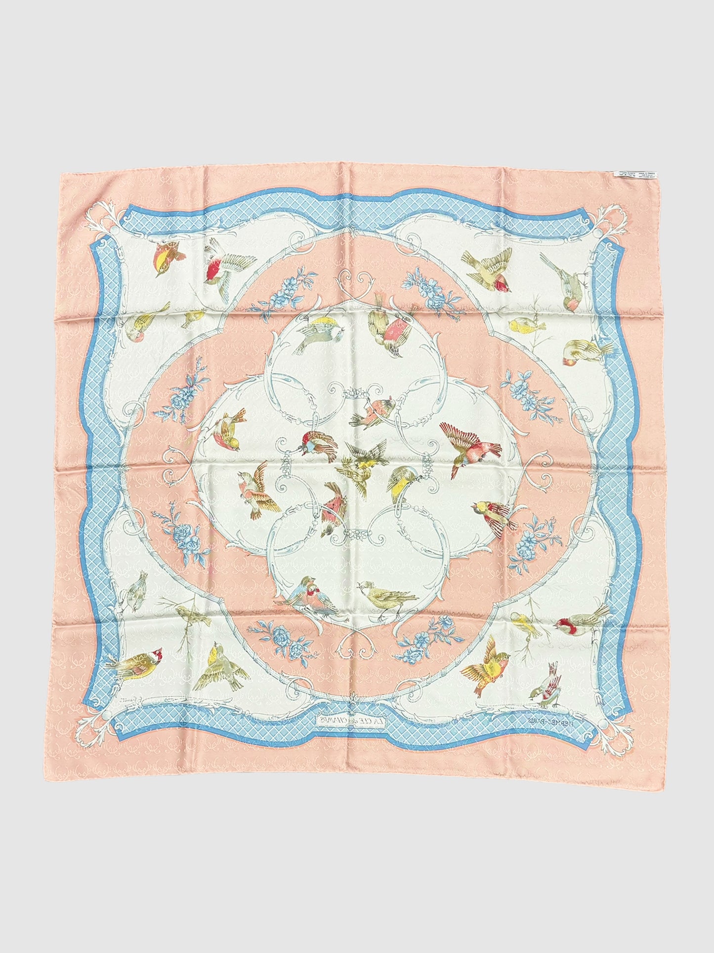 1965 "La Cle des Champs" Silk Scarf