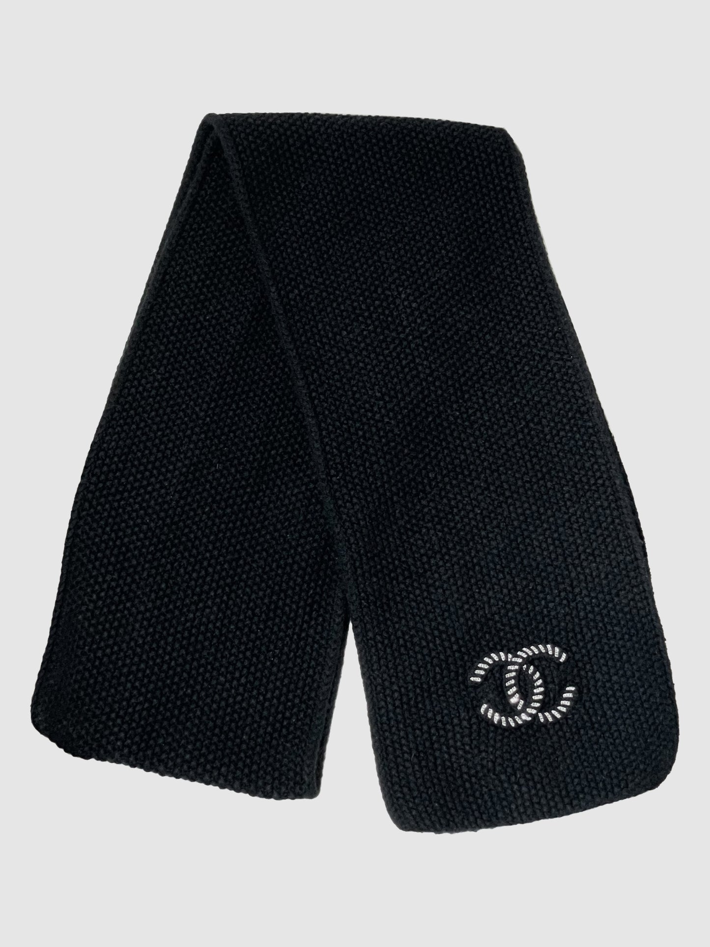 Knit Cashmere Scarf