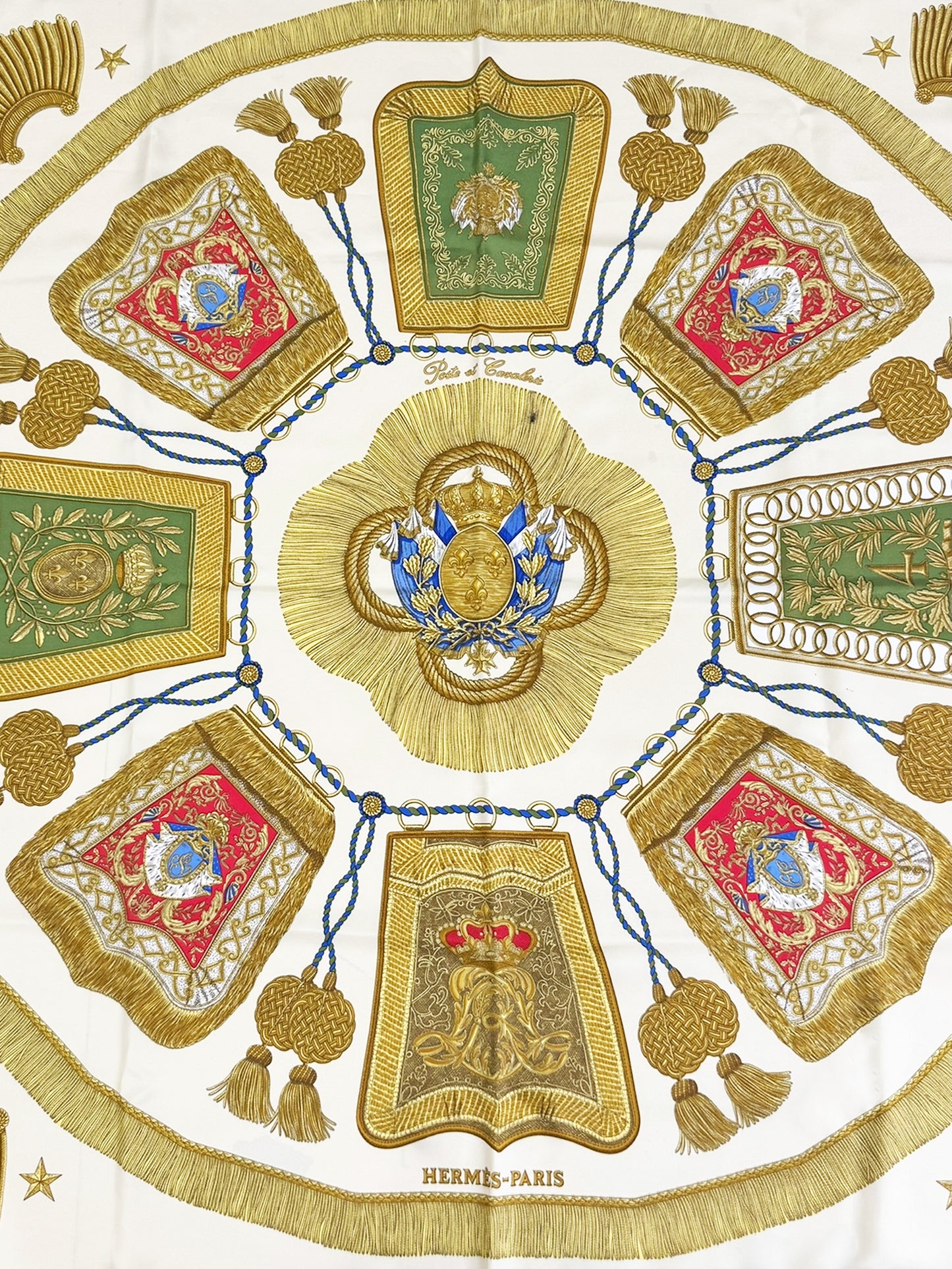 "Poste et Cavalerie" Silk Scarf