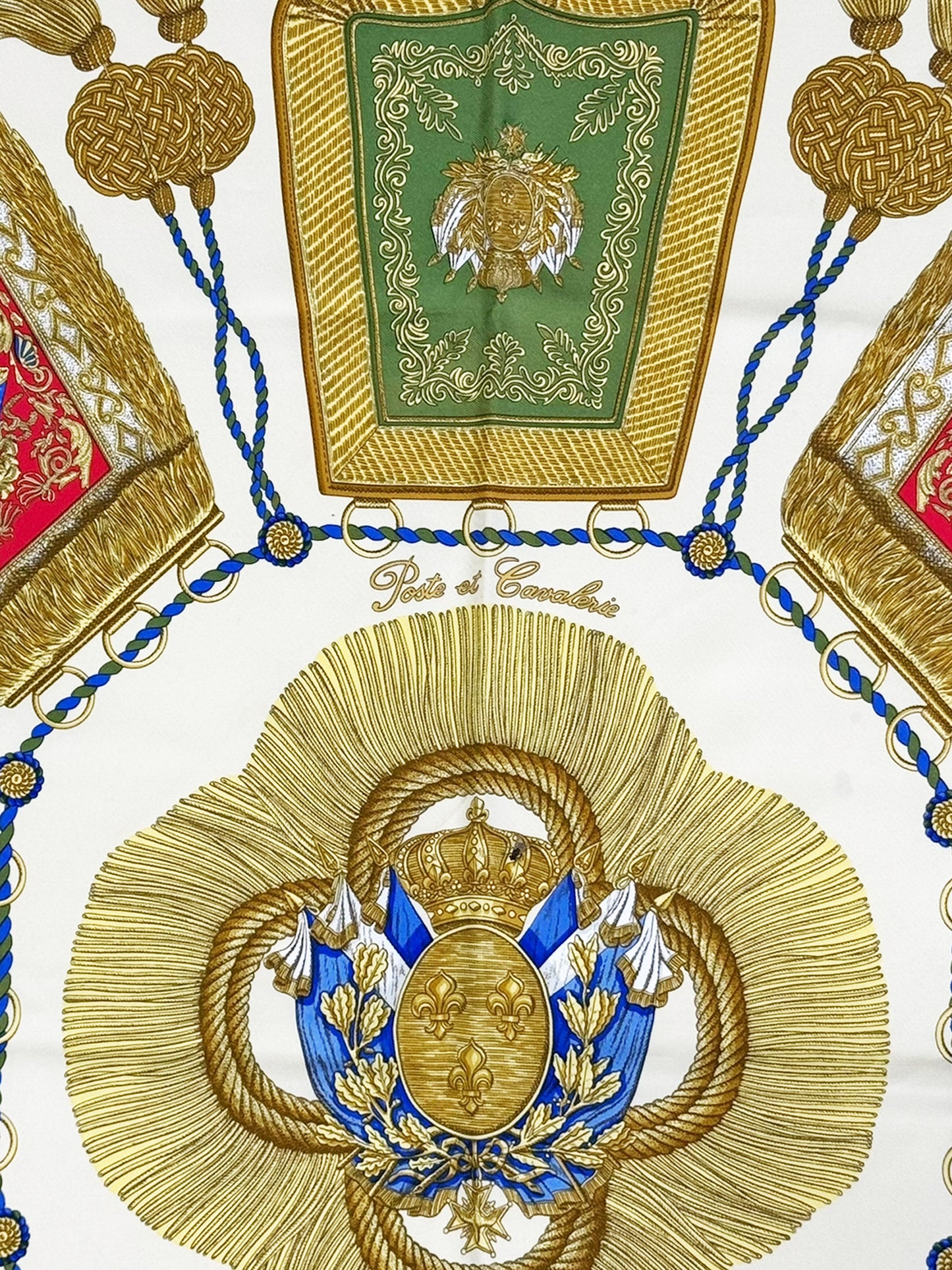 "Poste et Cavalerie" Silk Scarf