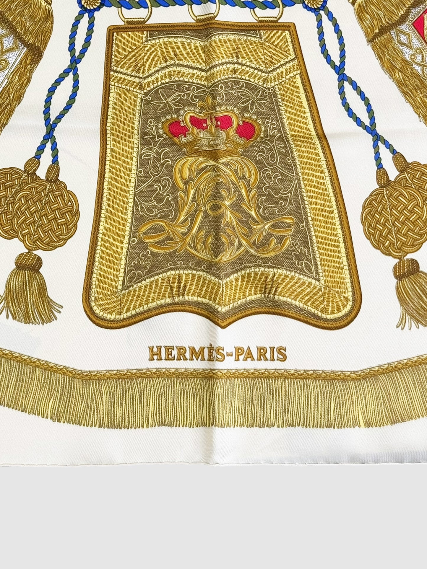 "Poste et Cavalerie" Silk Scarf