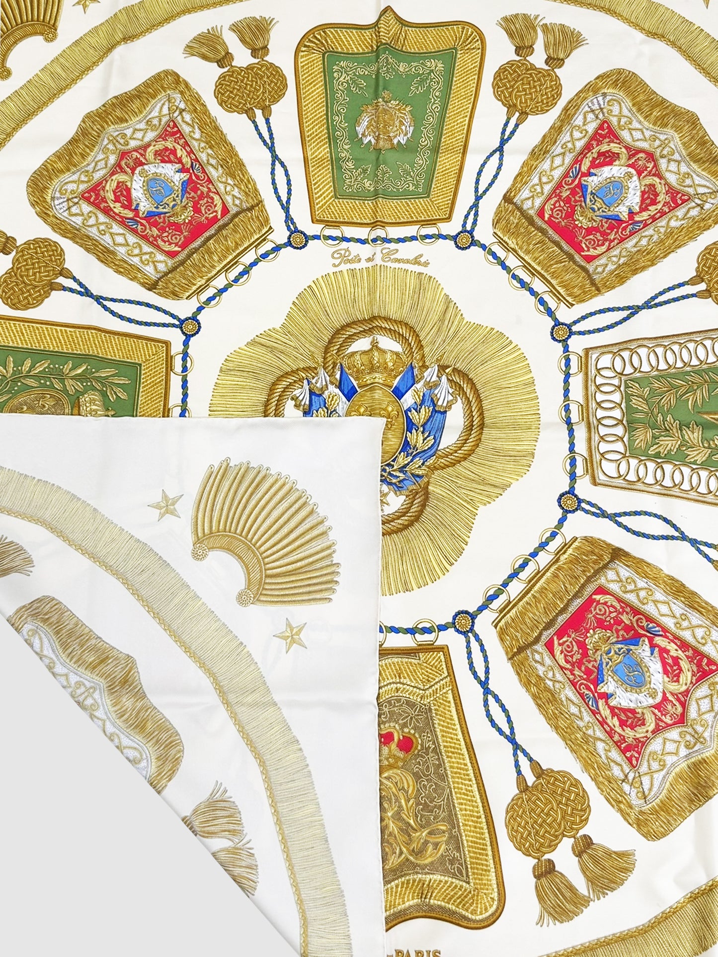 "Poste et Cavalerie" Silk Scarf