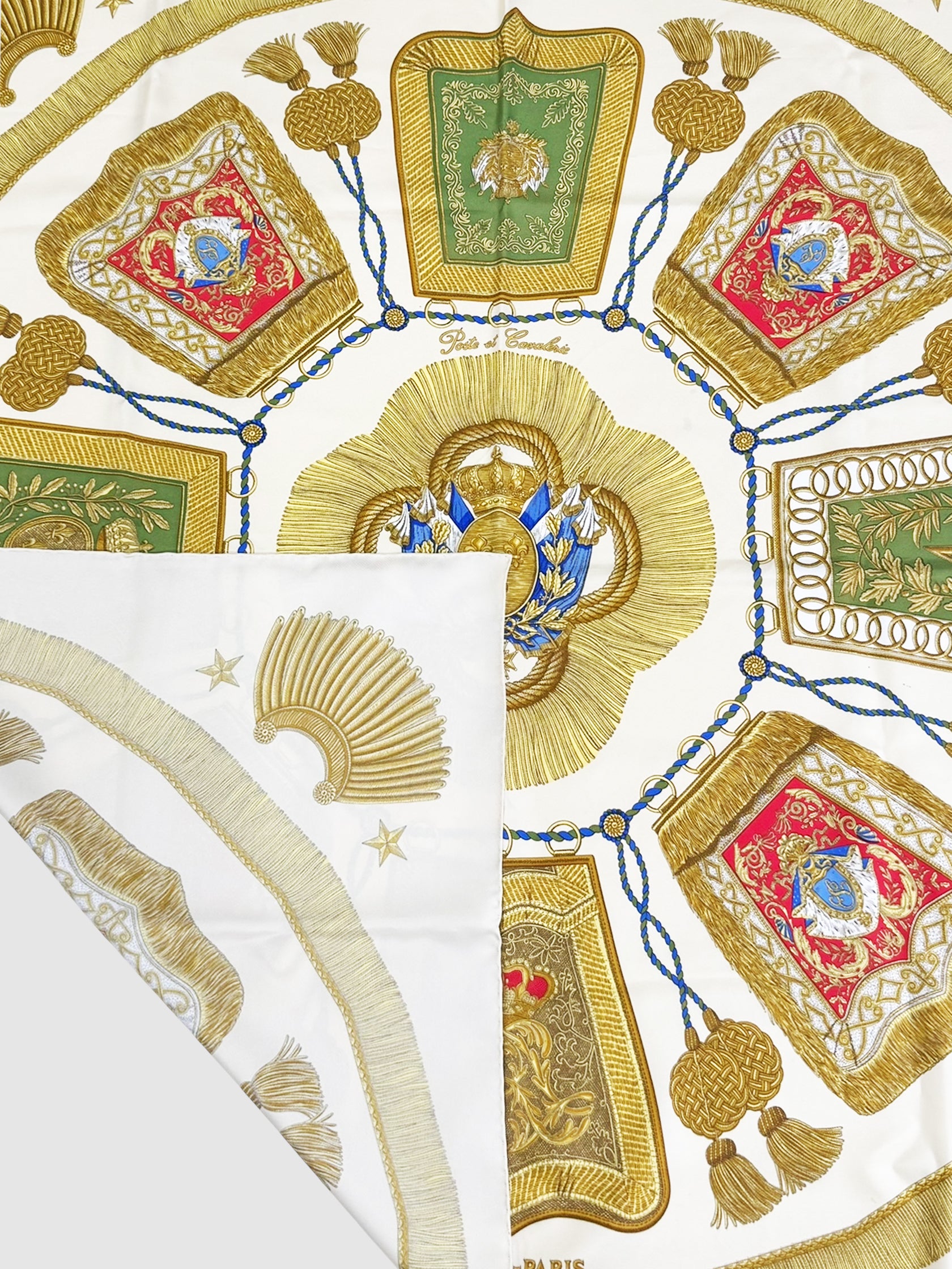 "Poste et Cavalerie" Silk Scarf