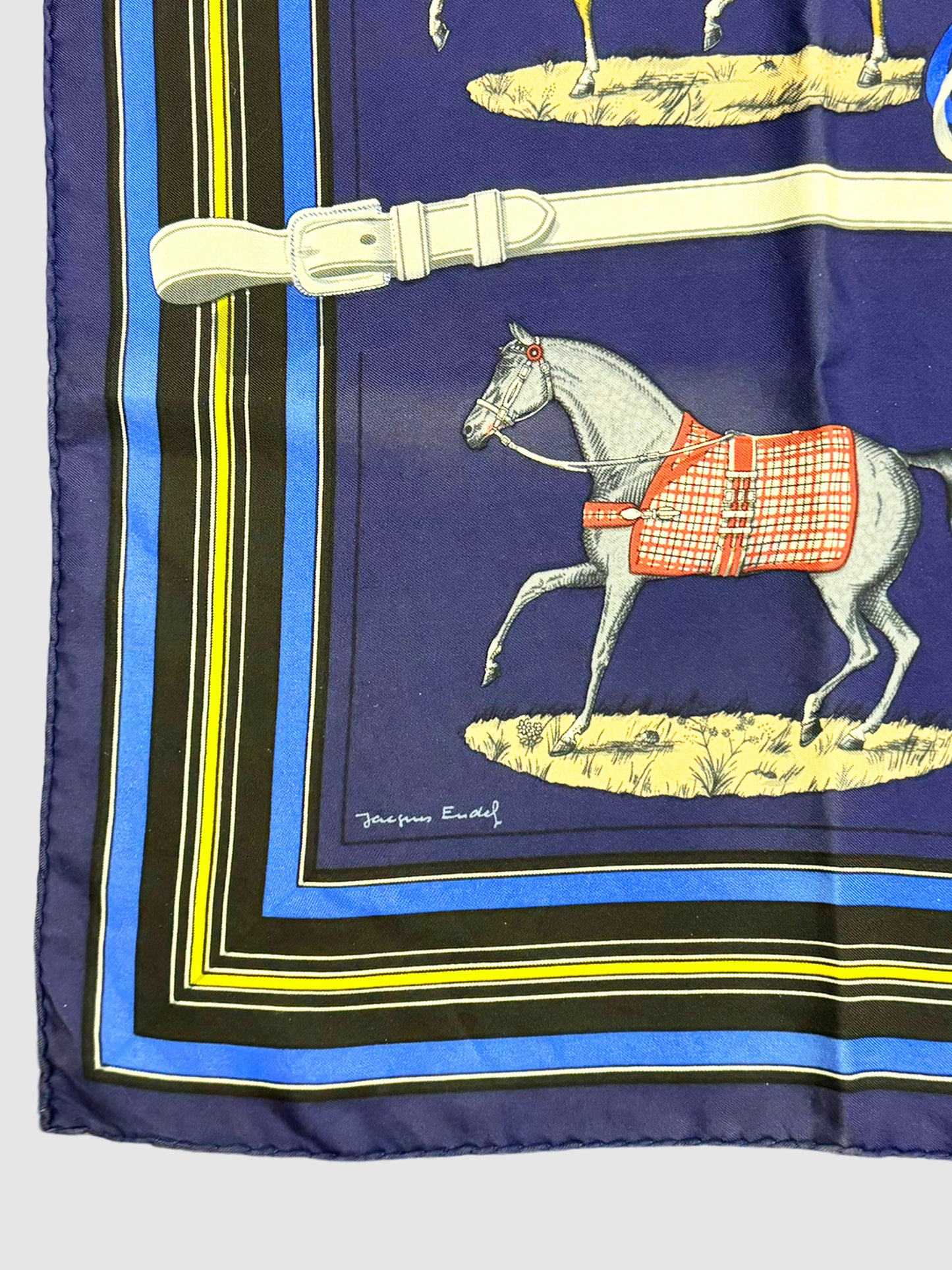"Couvertures et Tenues de Jour" Silk Scarf