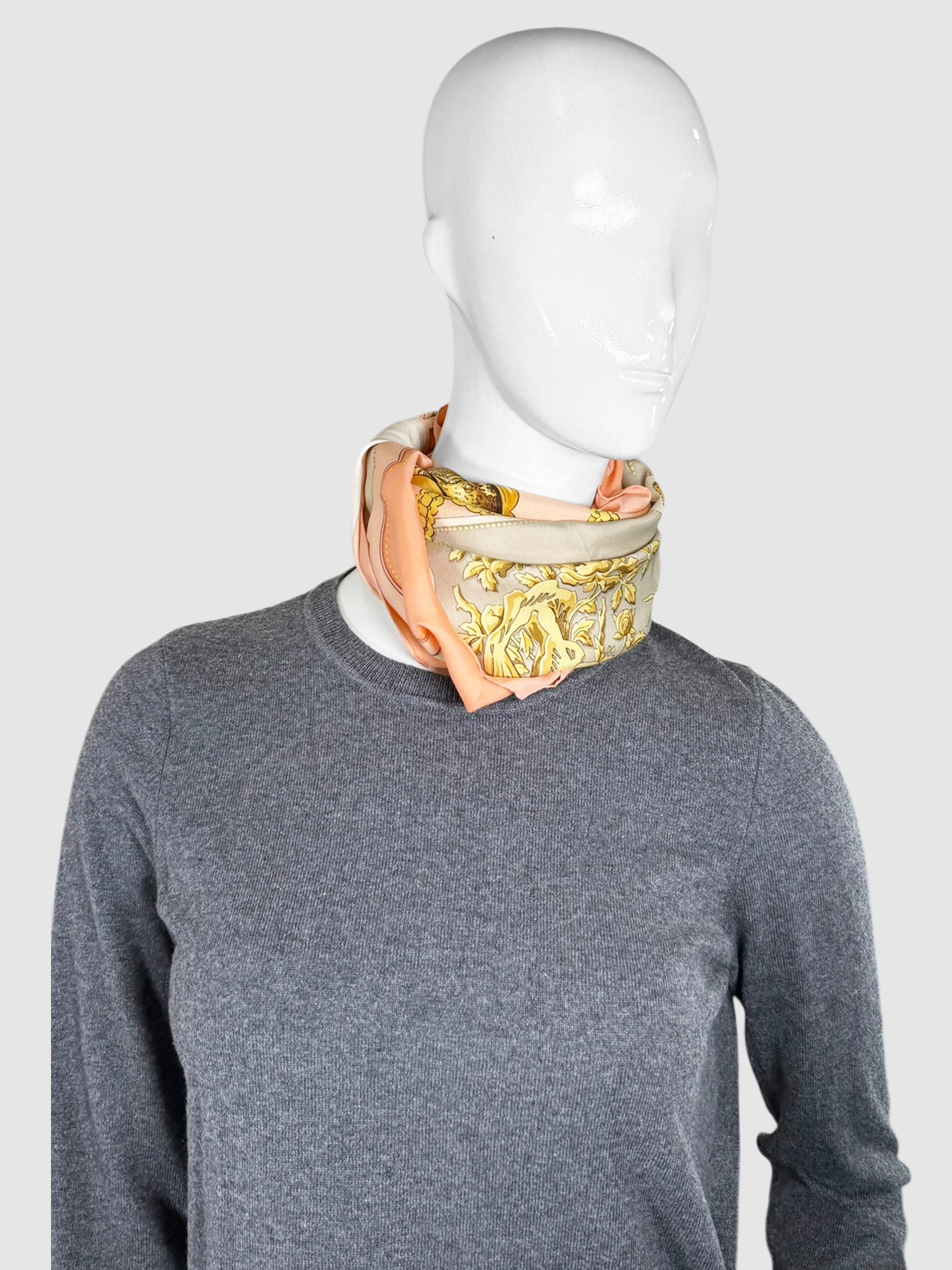 1991 "Tsubas" Silk Scarf