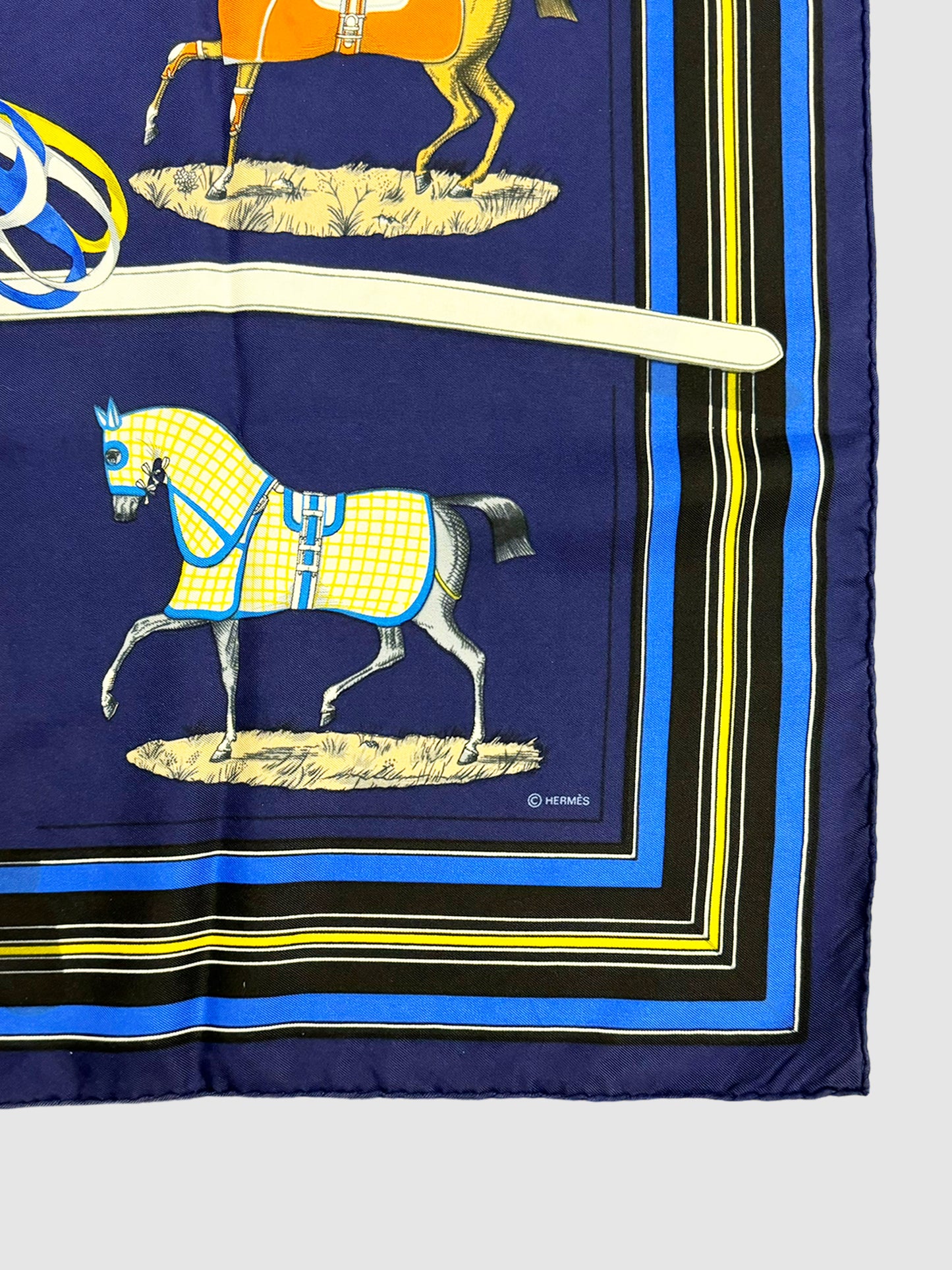 "Couvertures et Tenues de Jour" Silk Scarf