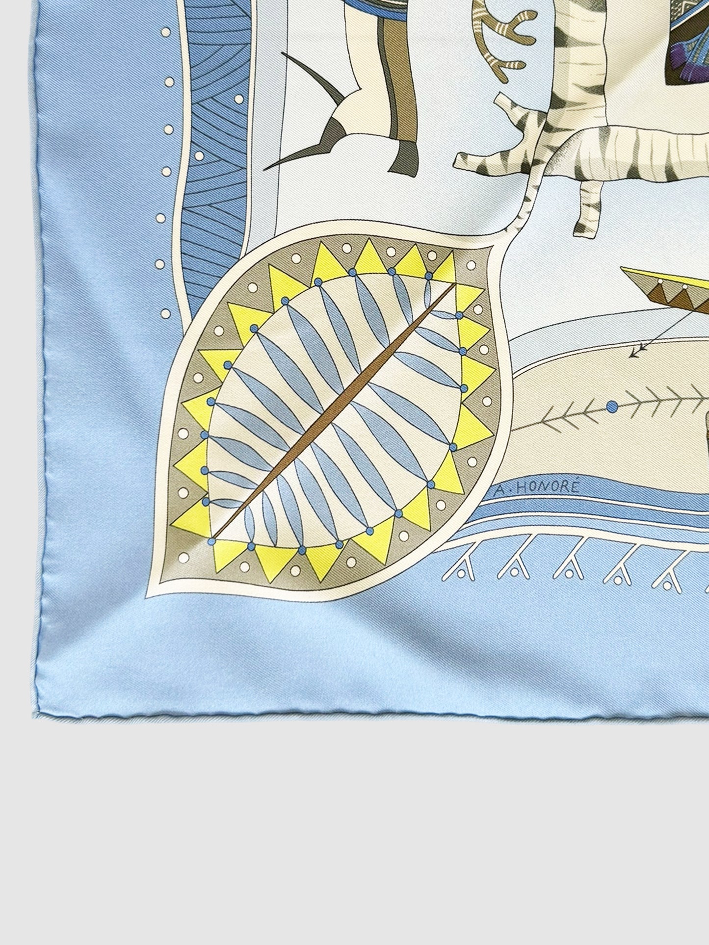 2004 "La Vie du Grand Nord" Silk Scarf