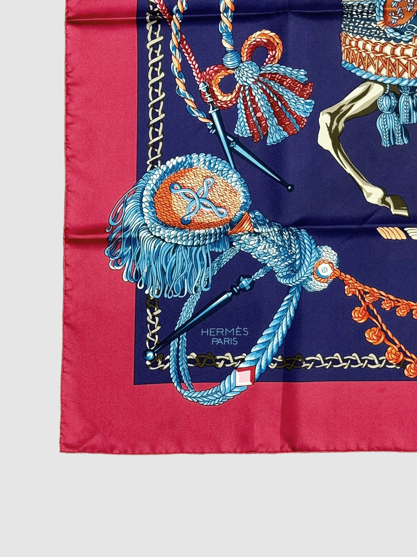 "Le Timbalier" Silk Scarf