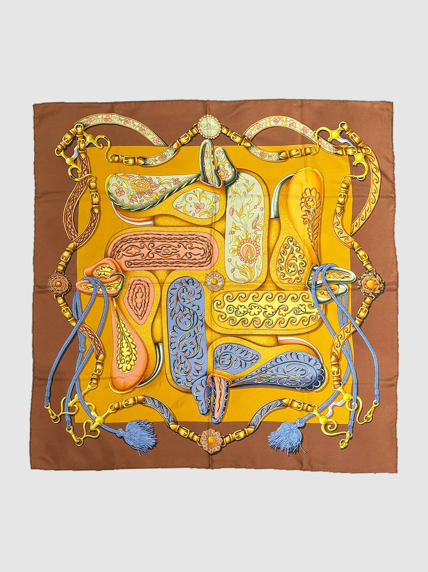 "Festival des Amazones" Silk Scarf