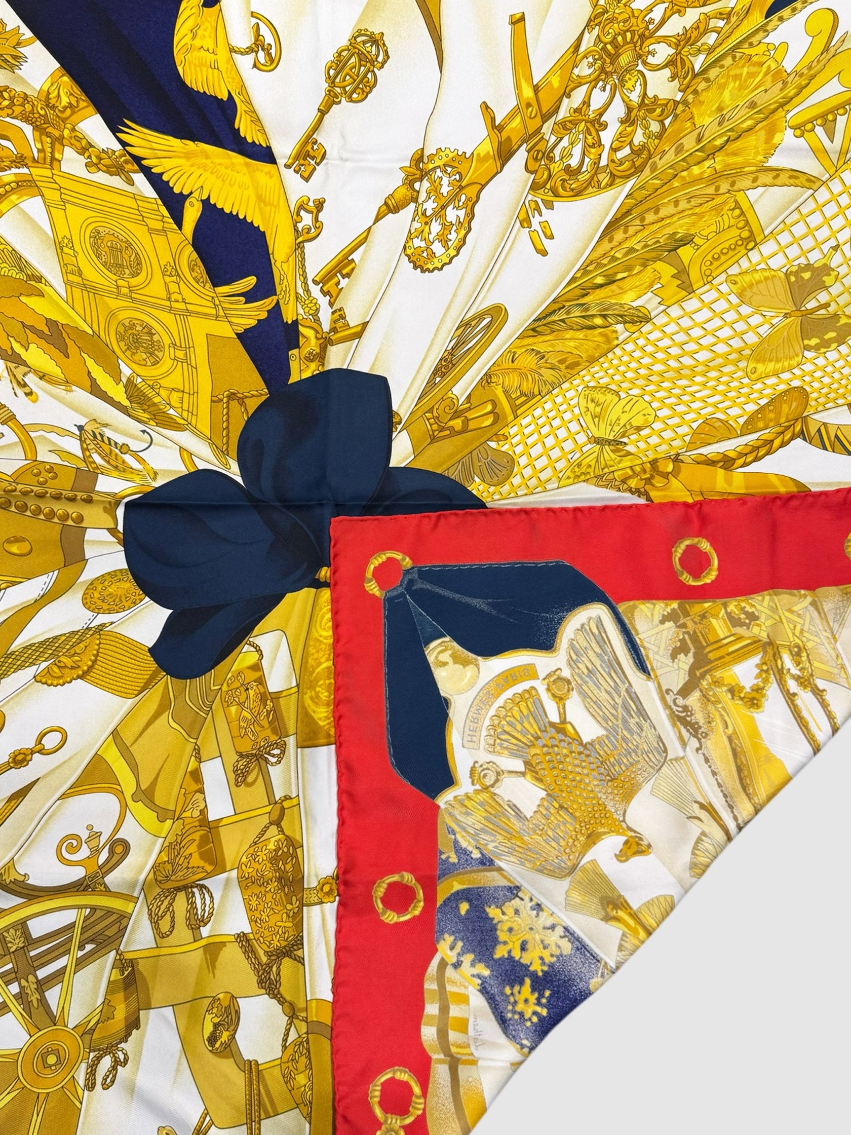 1995 "Soleil de Soie" Silk Scarf