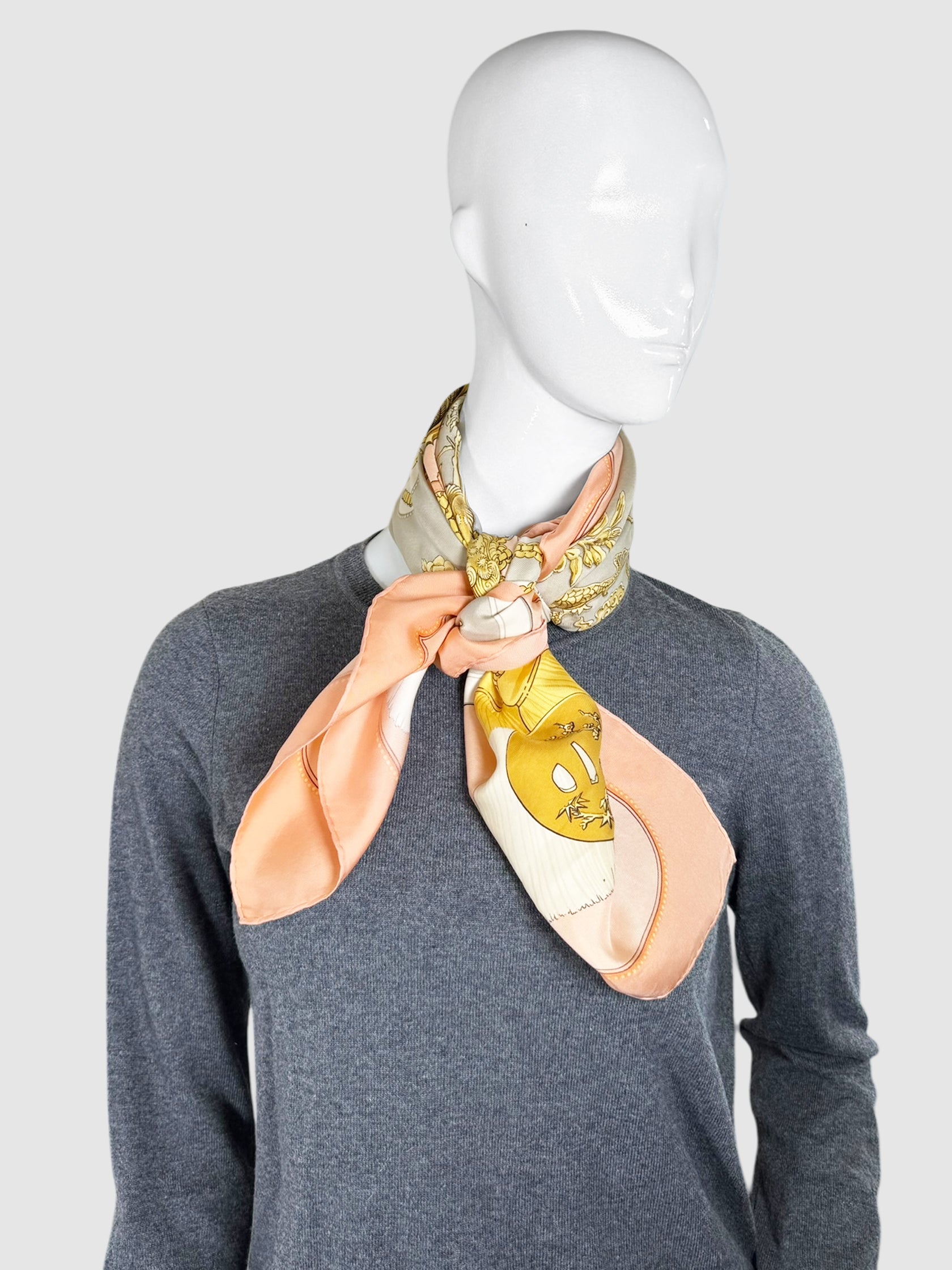 1991 "Tsubas" Silk Scarf