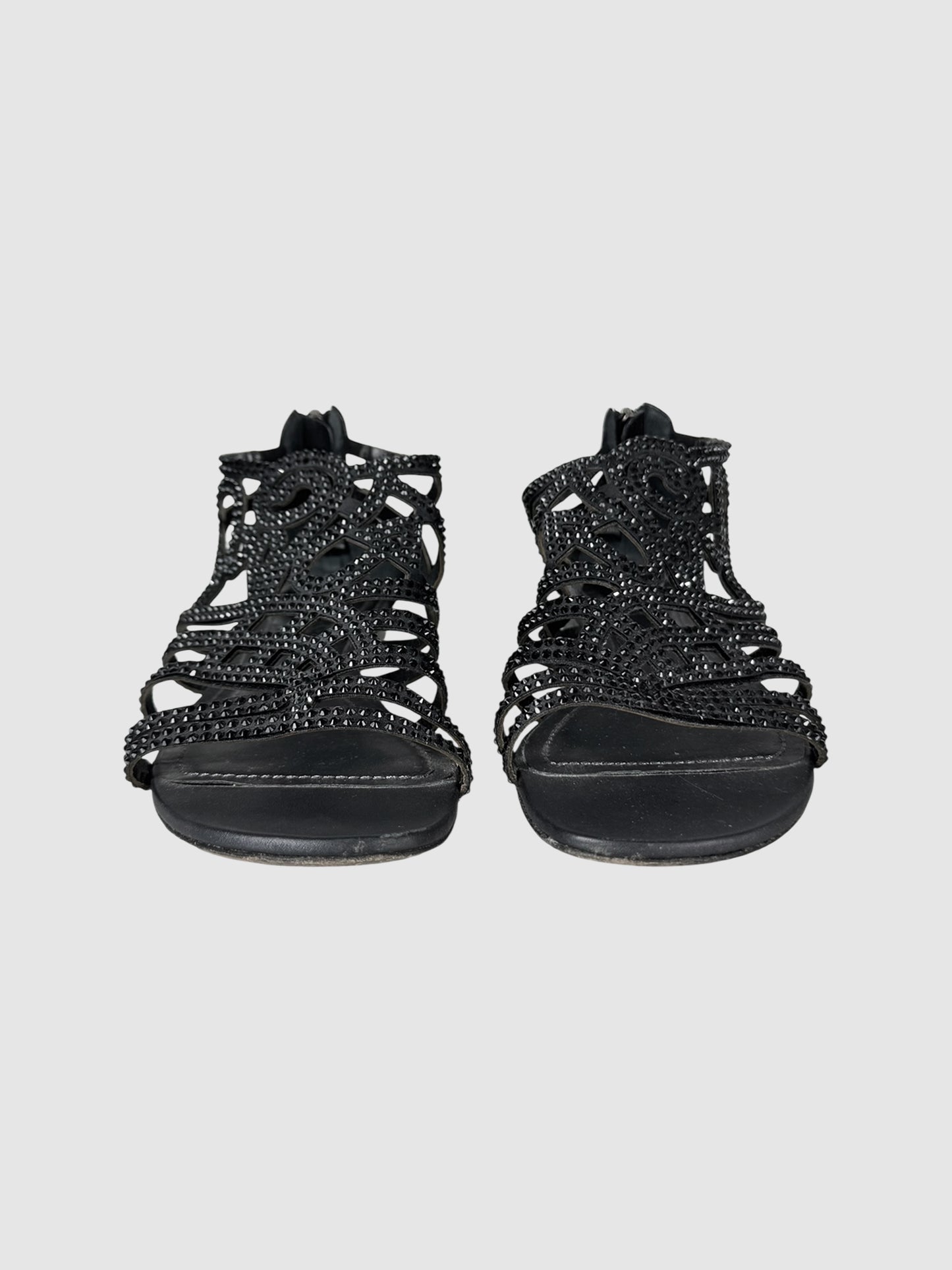 Crystal Gladiator Sandals