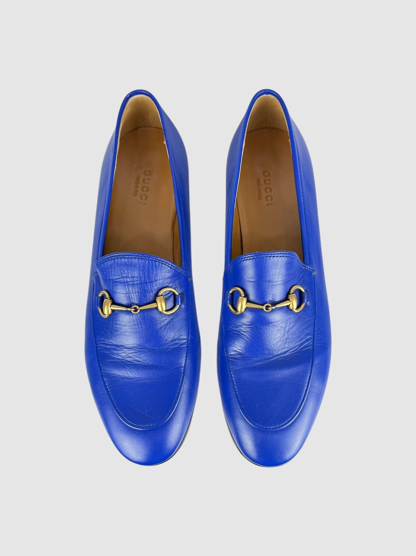 Horsebit Leather Loafers - Size 40