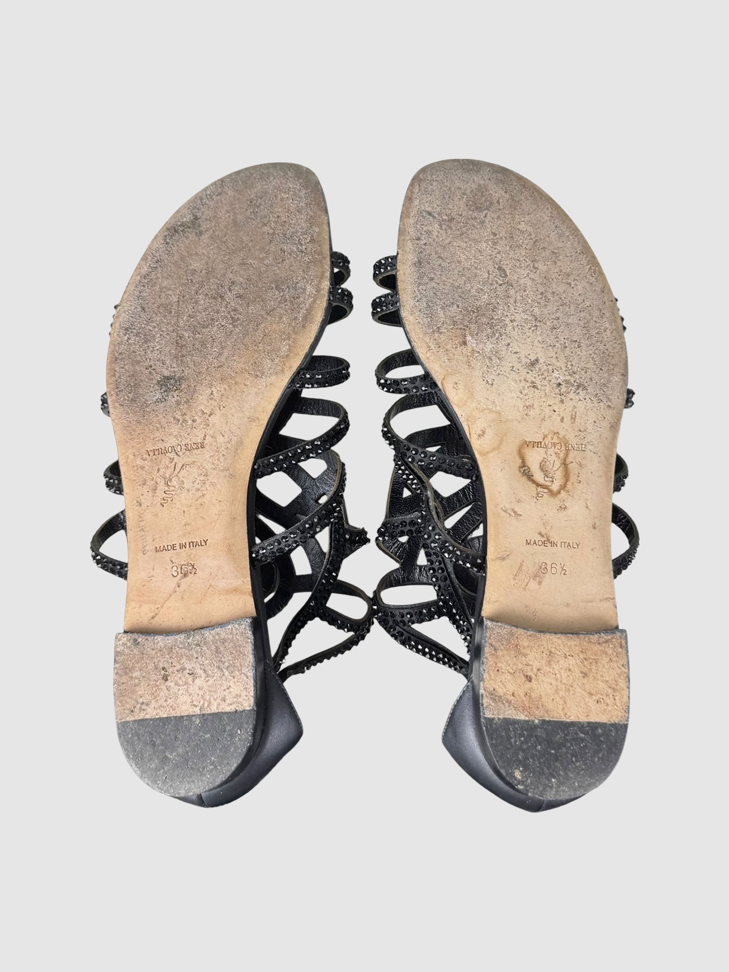 Crystal Gladiator Sandals