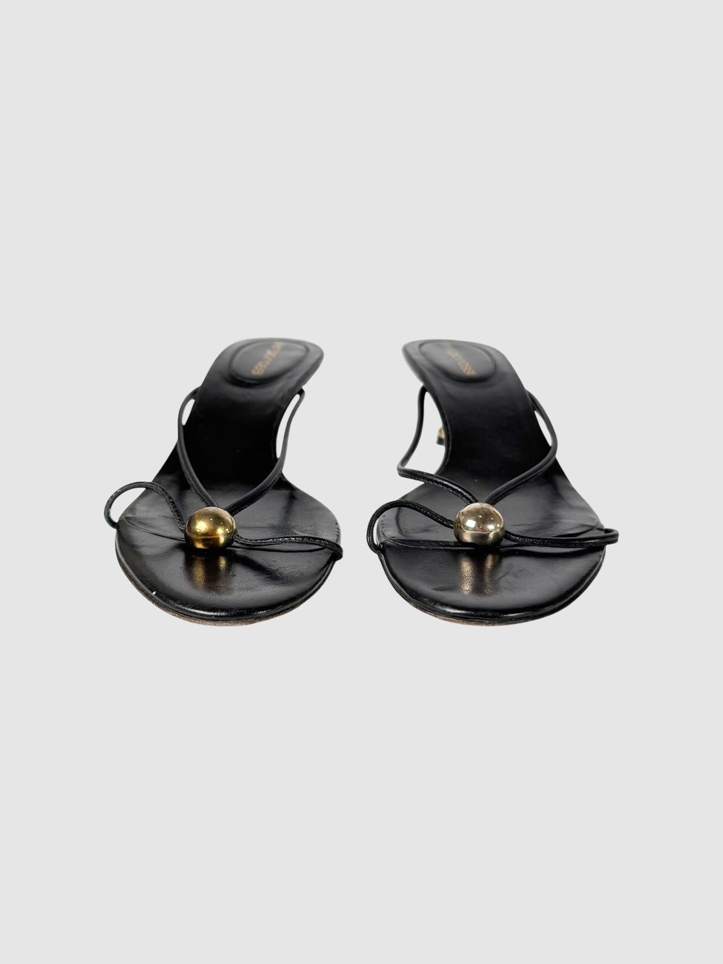 Ball Leather Mules