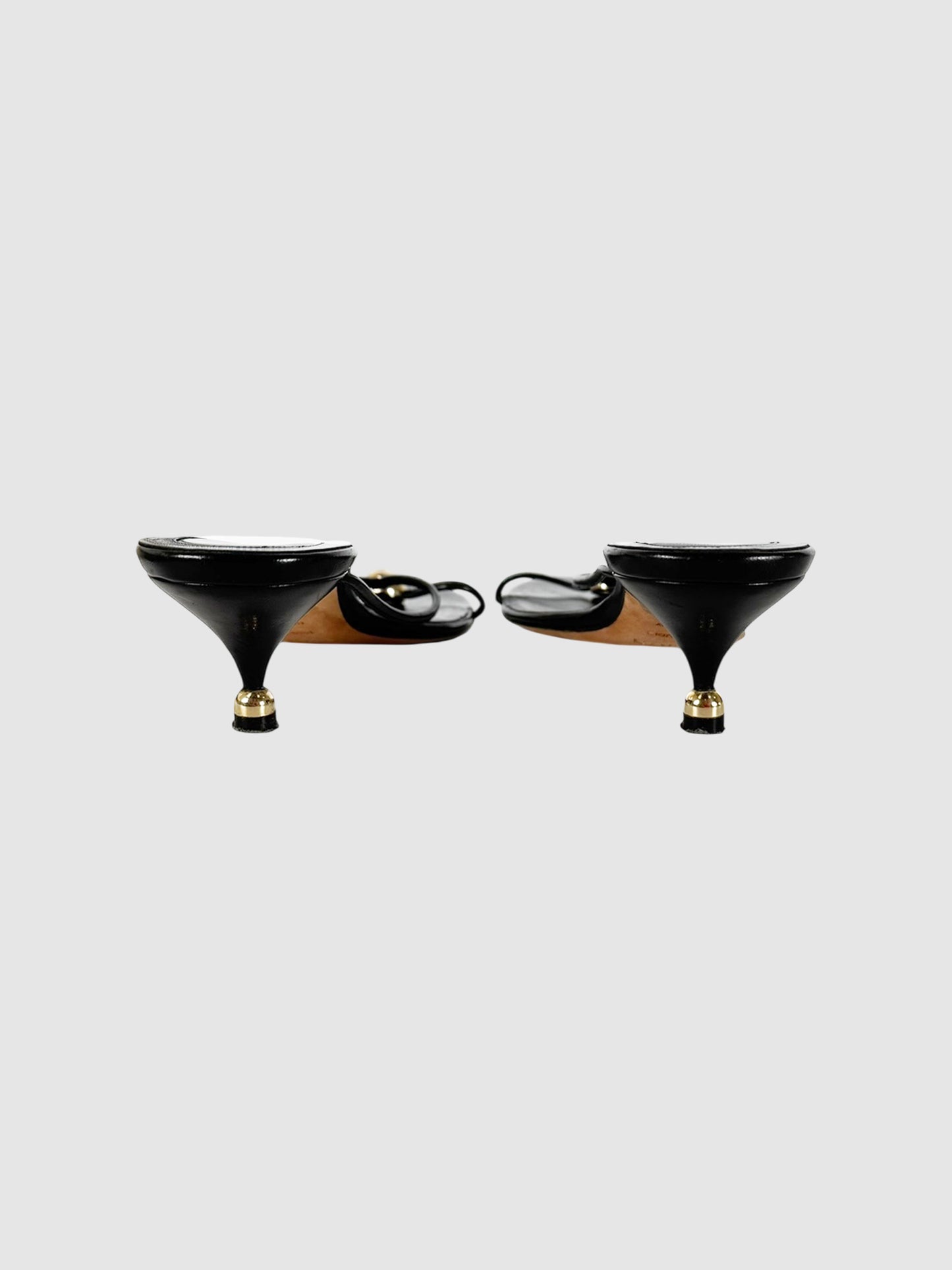 Ball Leather Mules