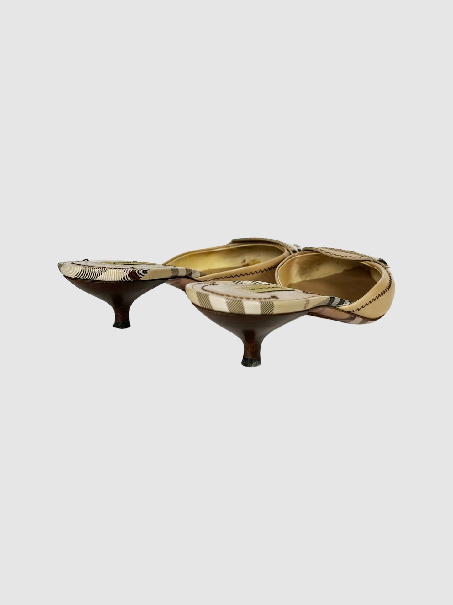 Leather Mules - Size 37
