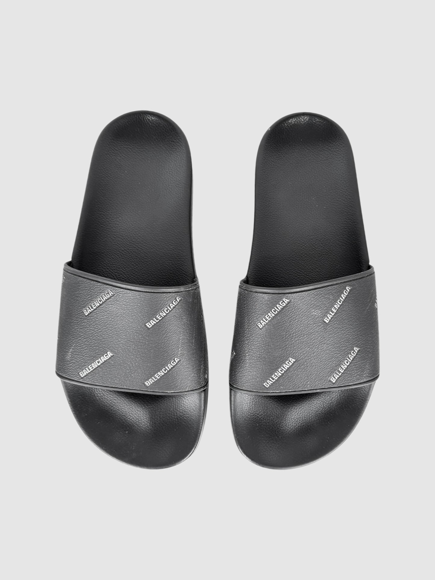 Logo Rubber Slides - Size 9