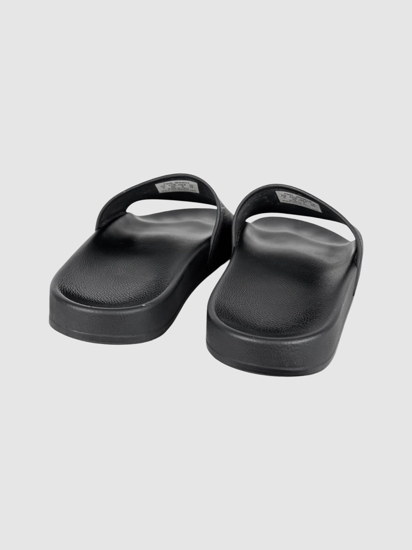 Logo Rubber Slides - Size 9