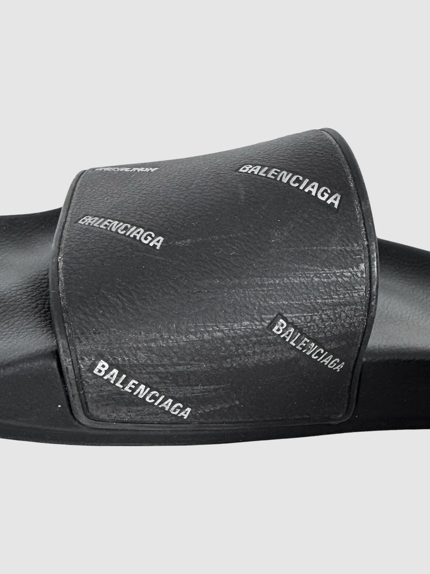 Logo Rubber Slides - Size 9