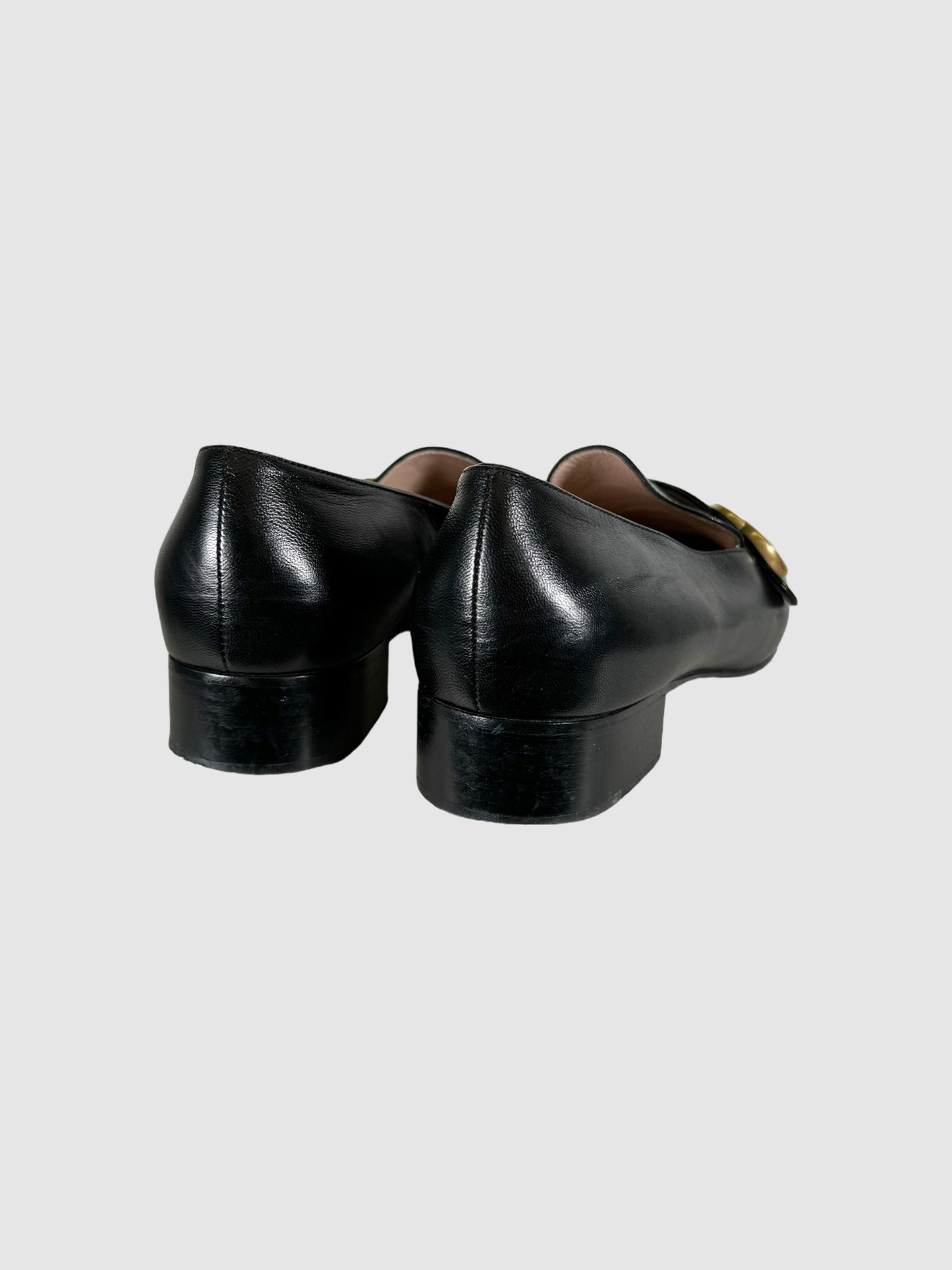 Double G Leather Loafers - Size 42