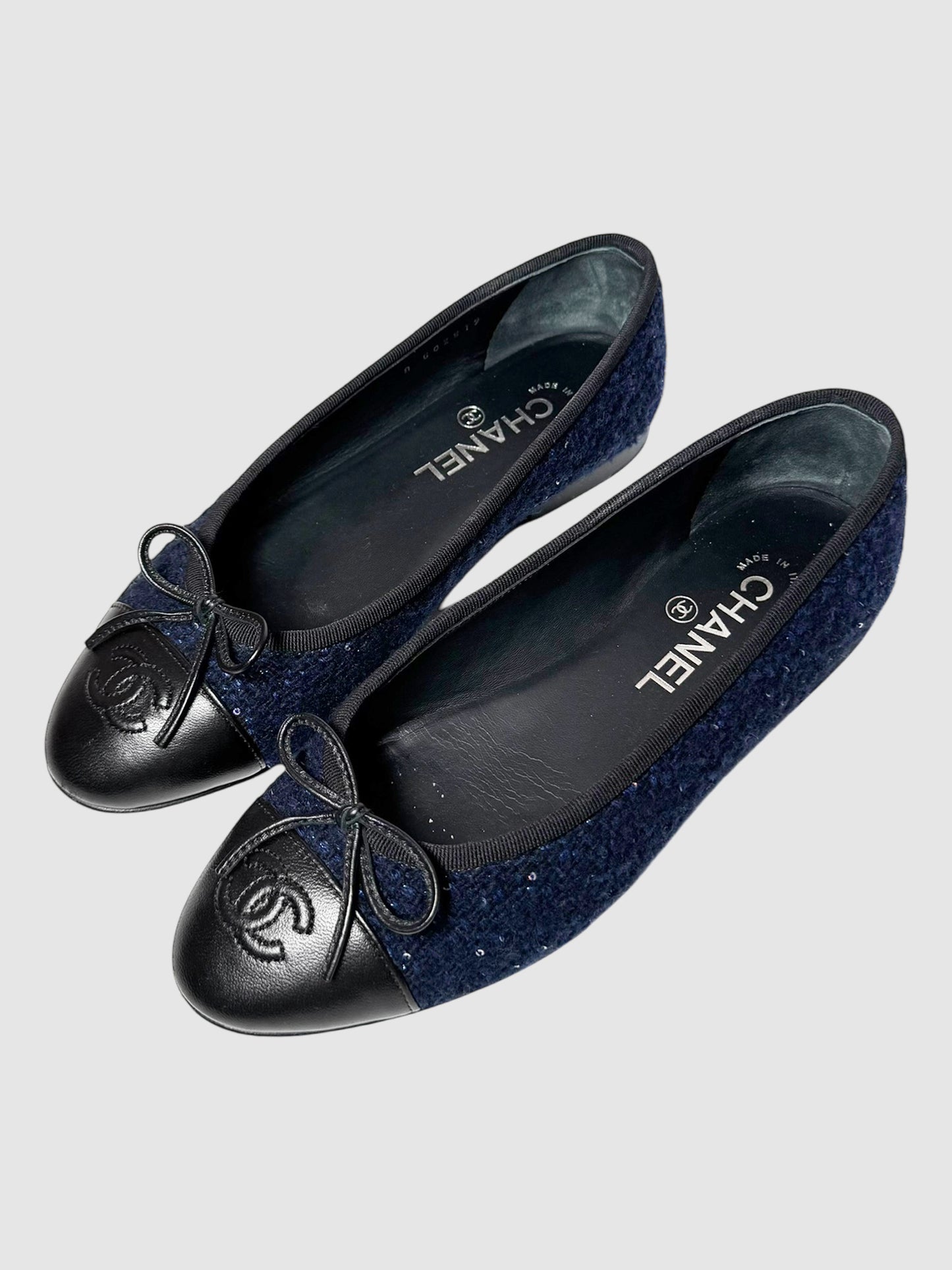 Tweed Ballet Flats