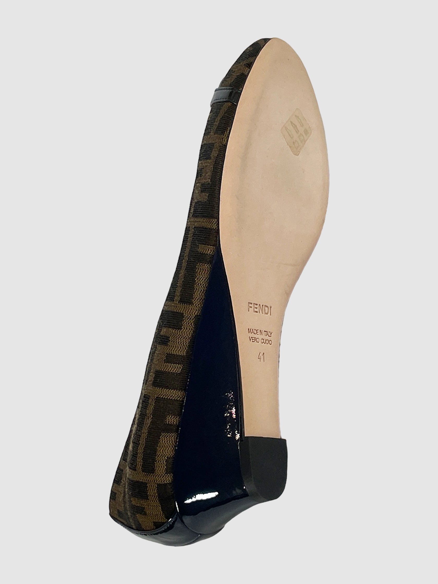 Zucca Monogram Wedges - Size 41