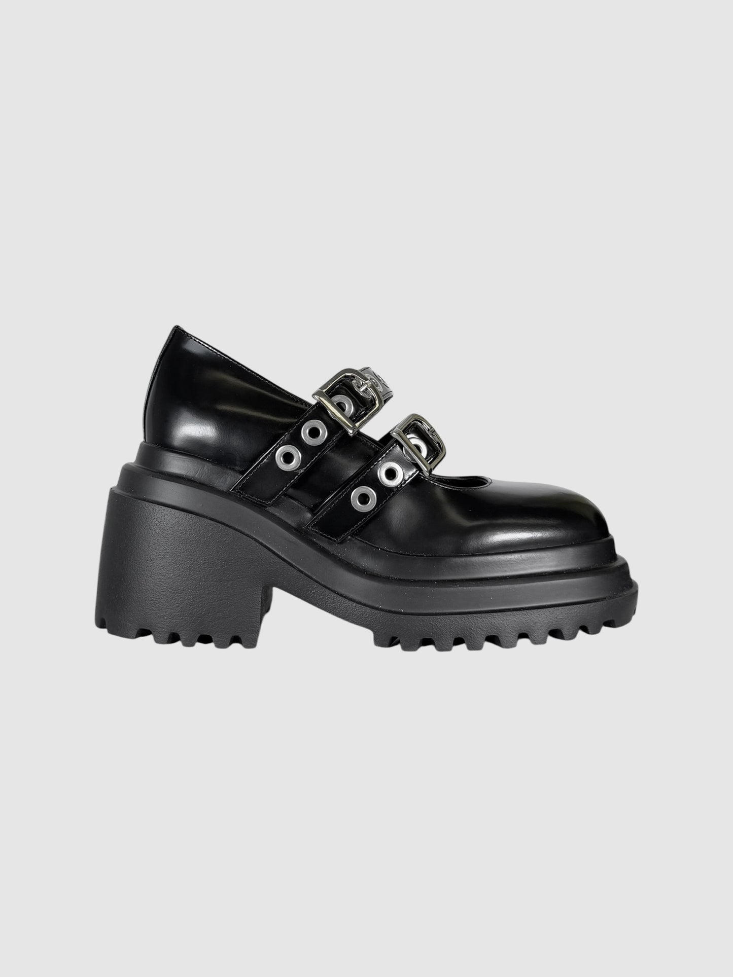 Mary Jane Platform Pumps