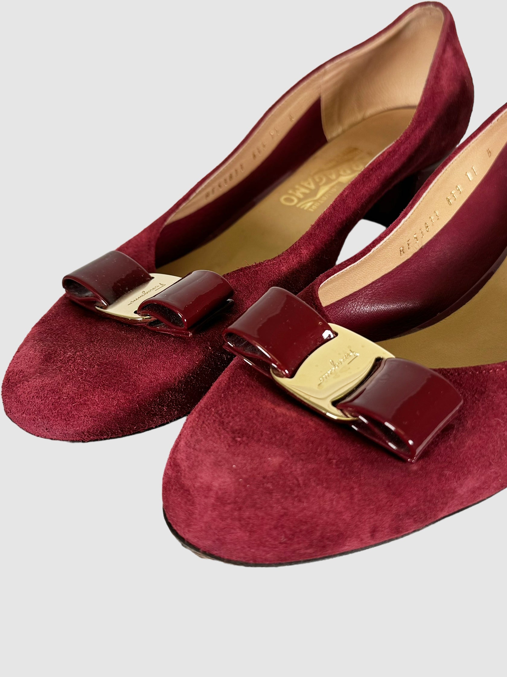 Suede Pumps - Size 11