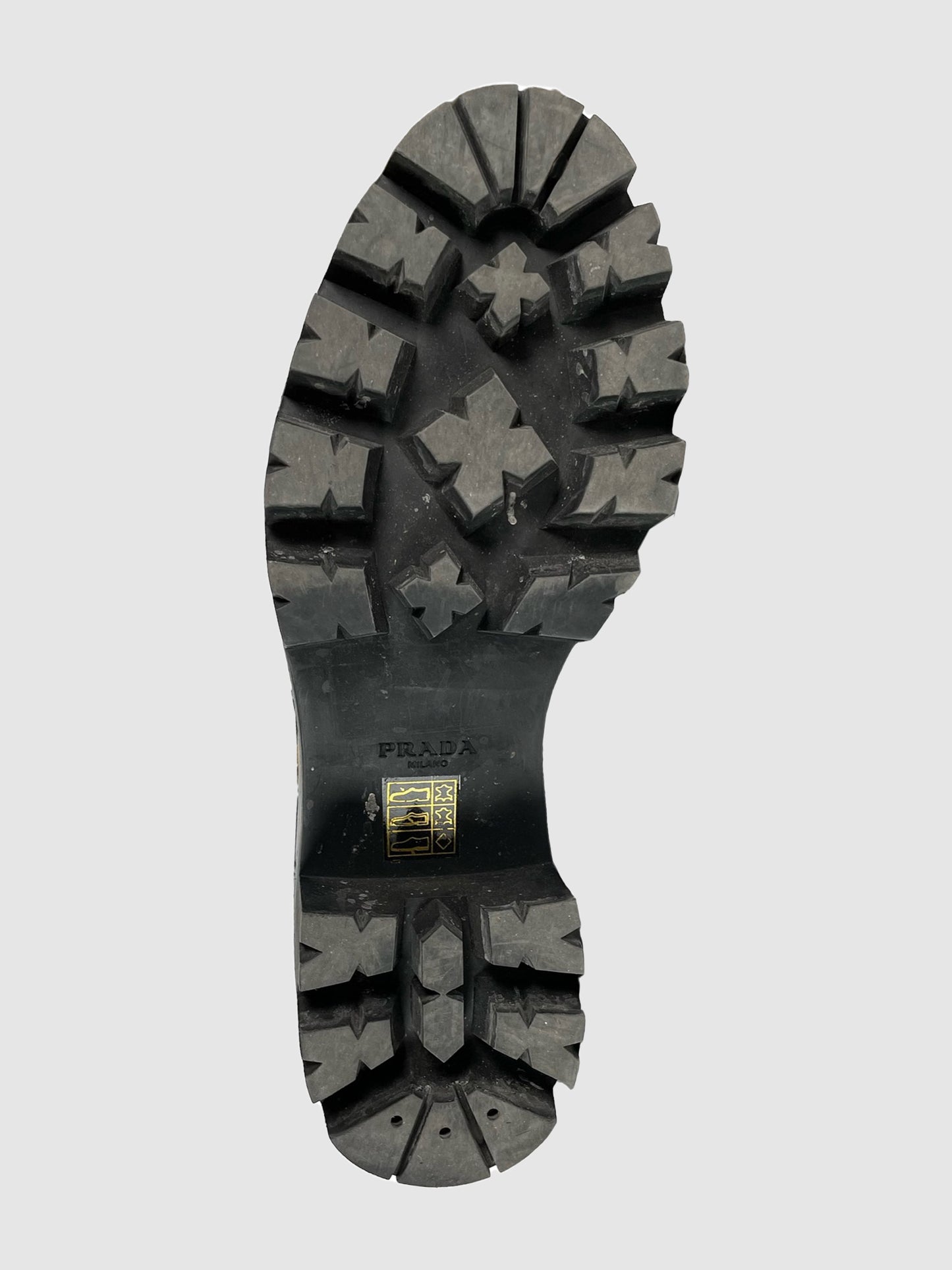 Prada Leather Half Boots - Size 37.5