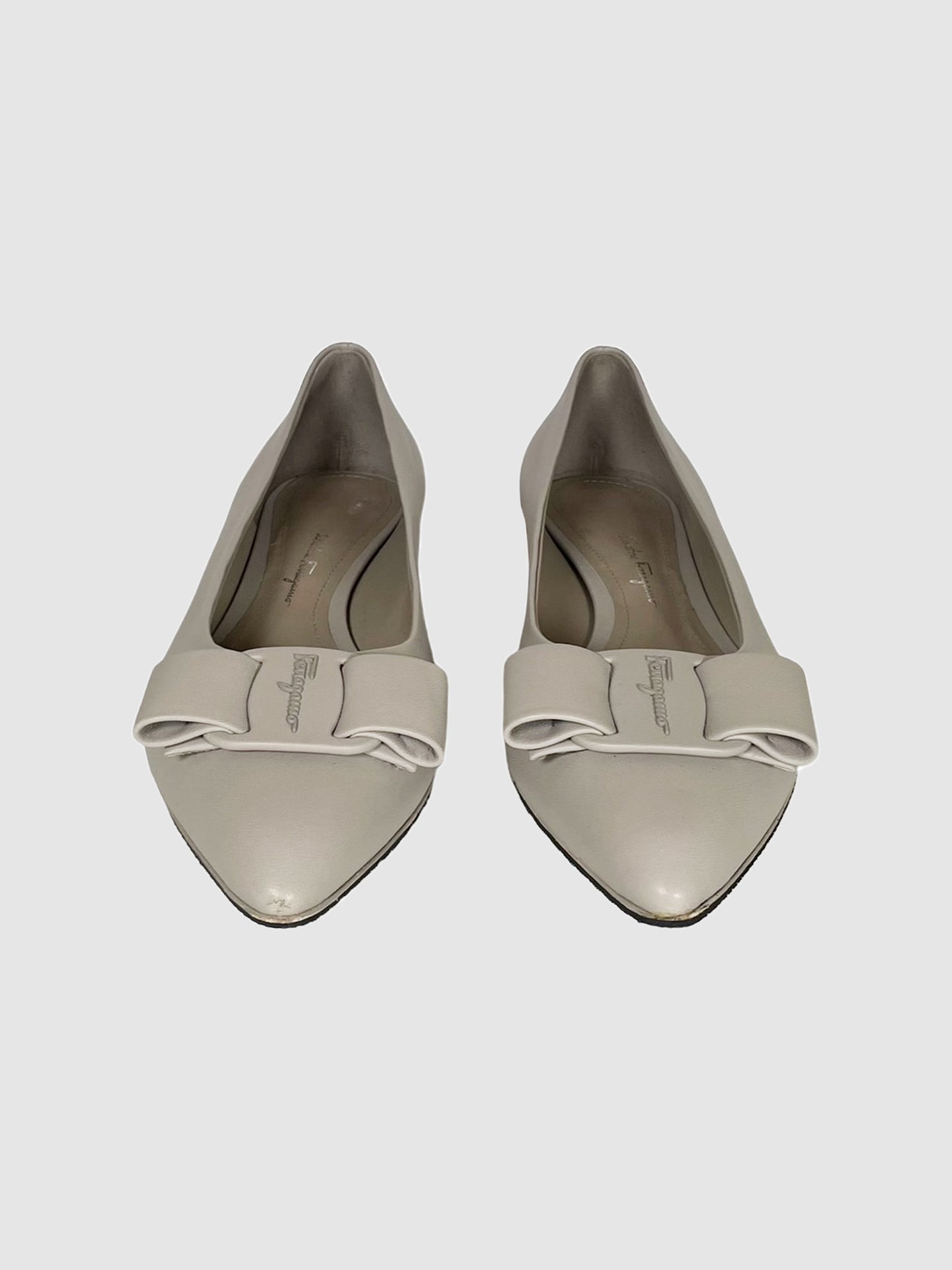 Salvatore Ferragamo Pointed Flats - Size 10