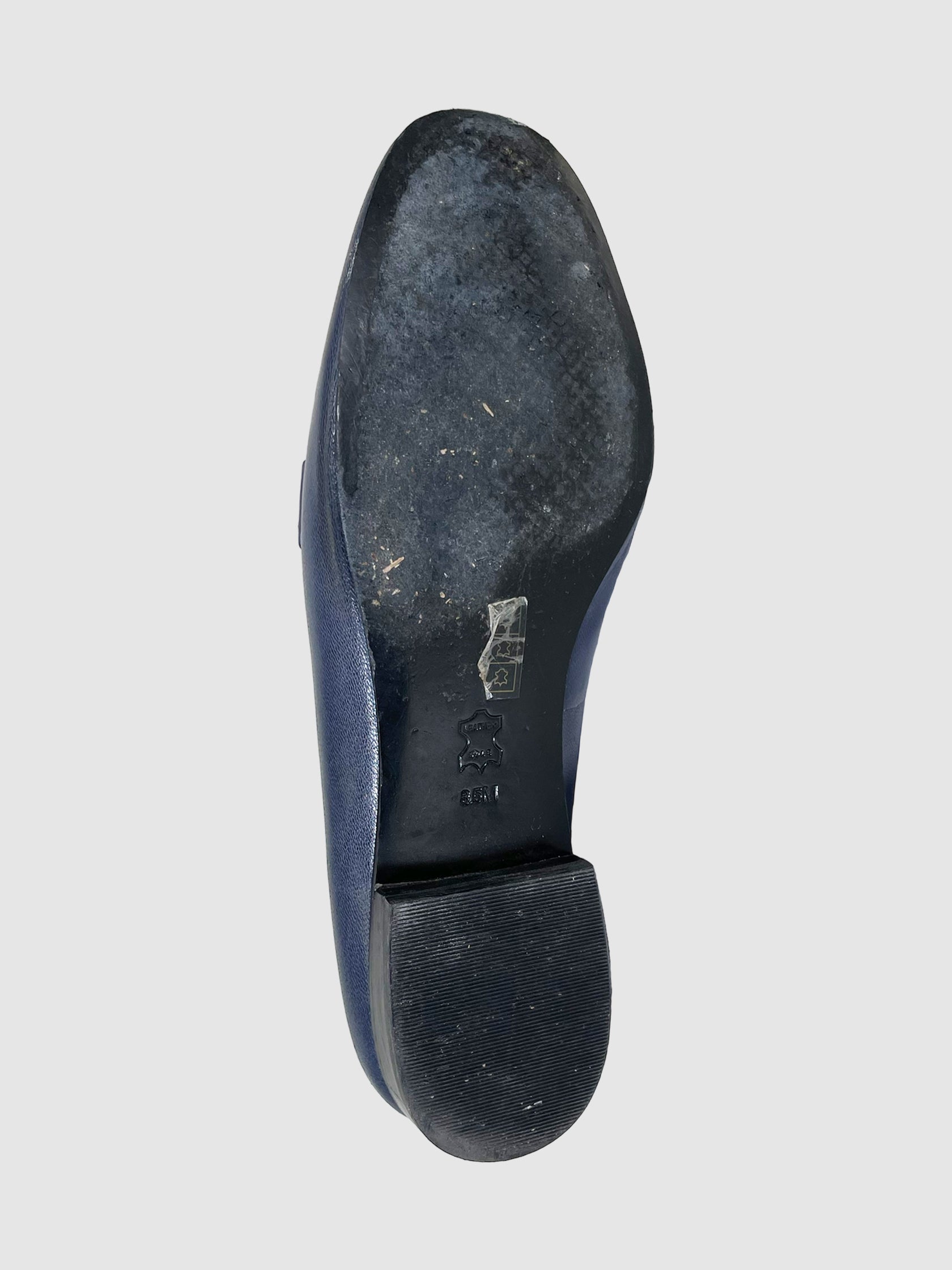 Tory Burch Leather and Pony Hair Loafers - Size 8.5