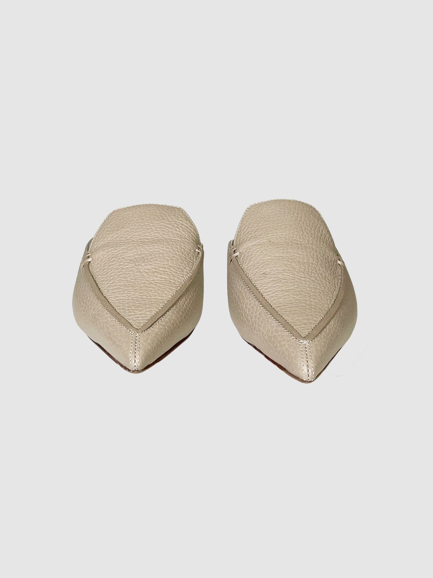 Nicholas Kirkwood Leather Mules - Size 35.5