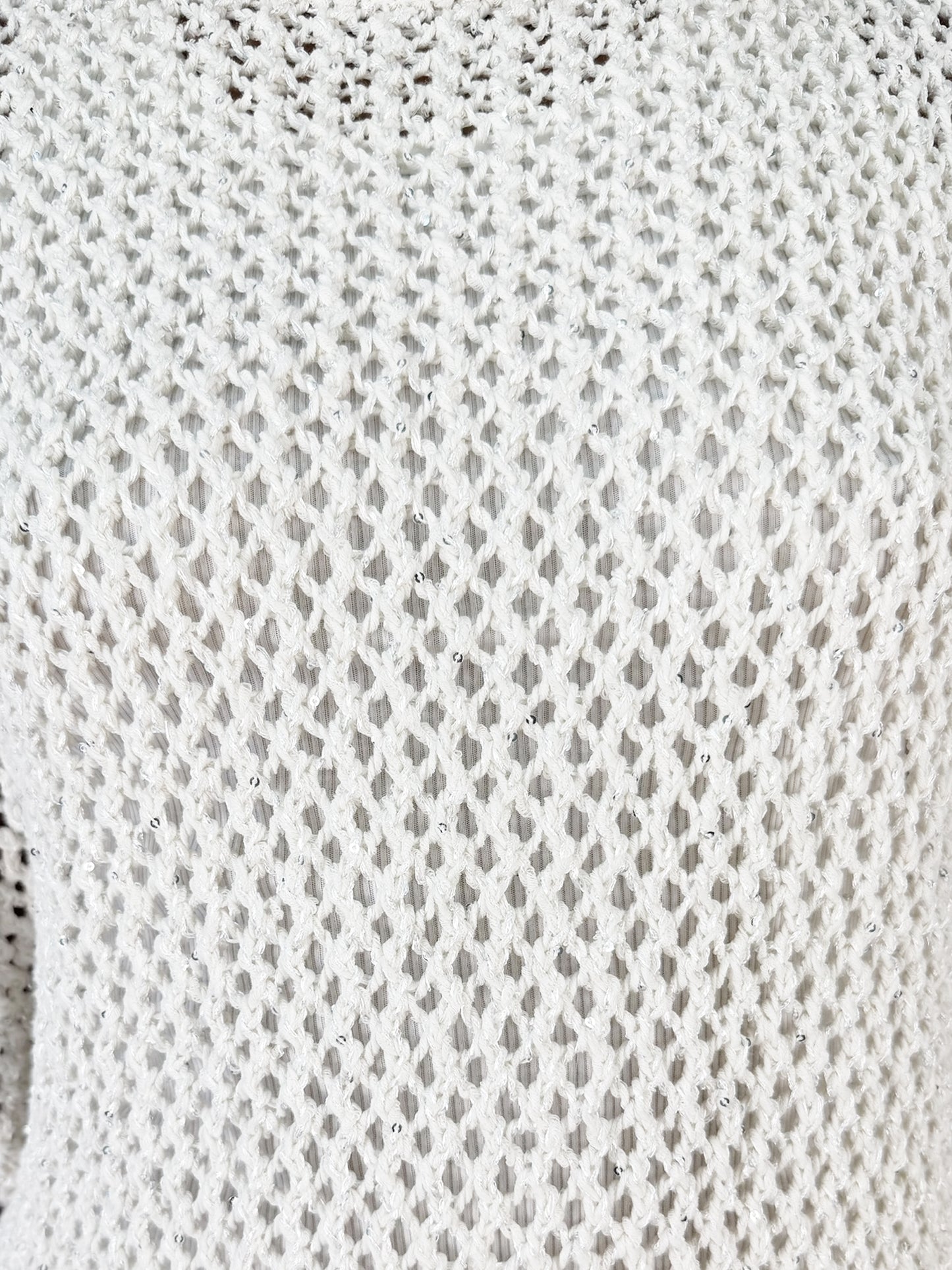 Knit Sequinned Top
