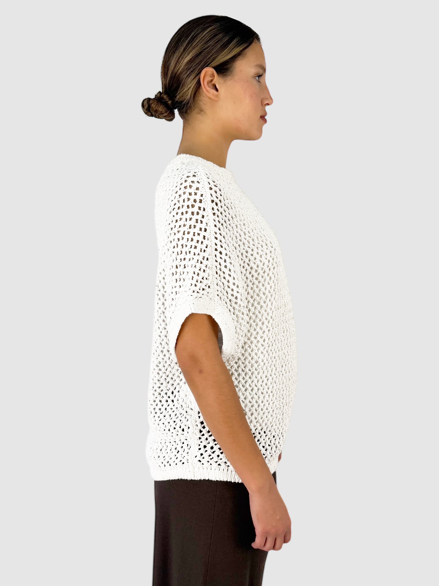 Knit Sequinned Top