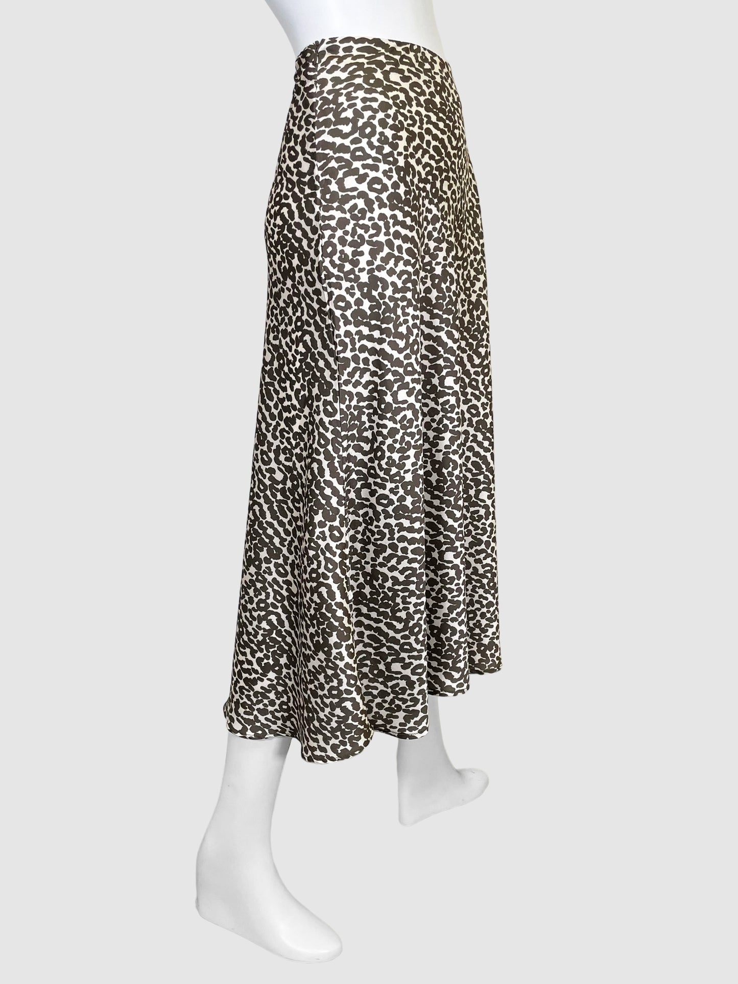 Apparis Animal Print Silky Skirt - Size XL