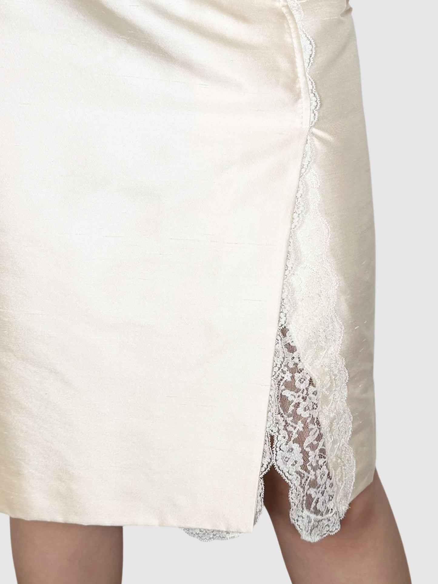 Lace Trim Skirt