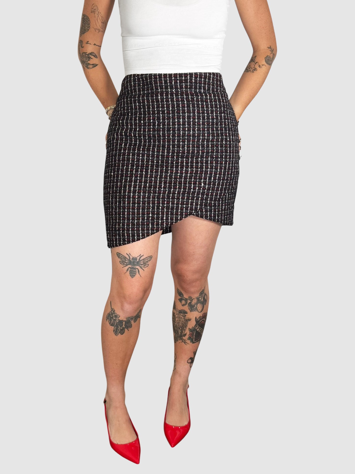 Tweed Mini Skirt