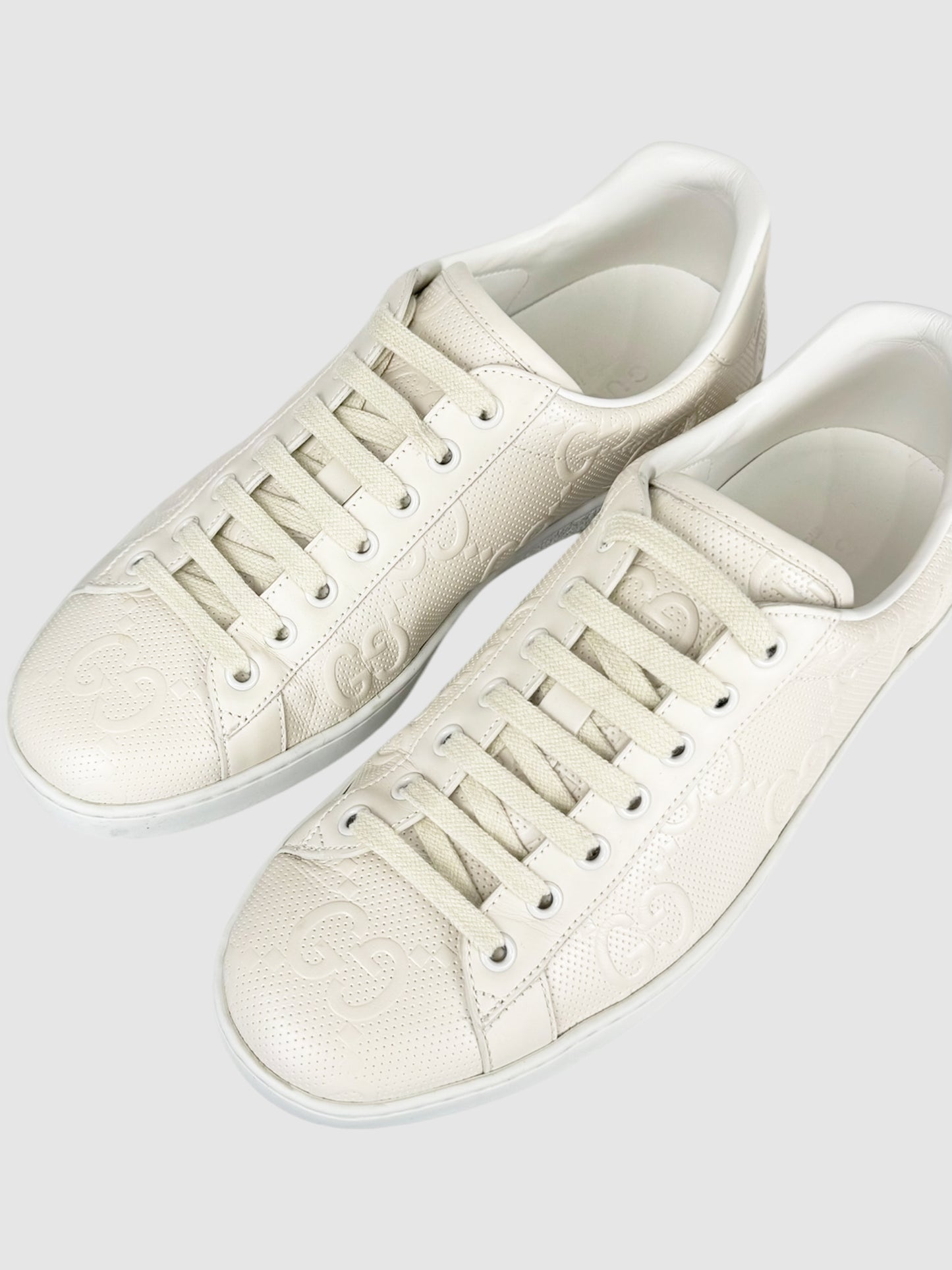 Ace GG Embossed Sneakers - Size 40