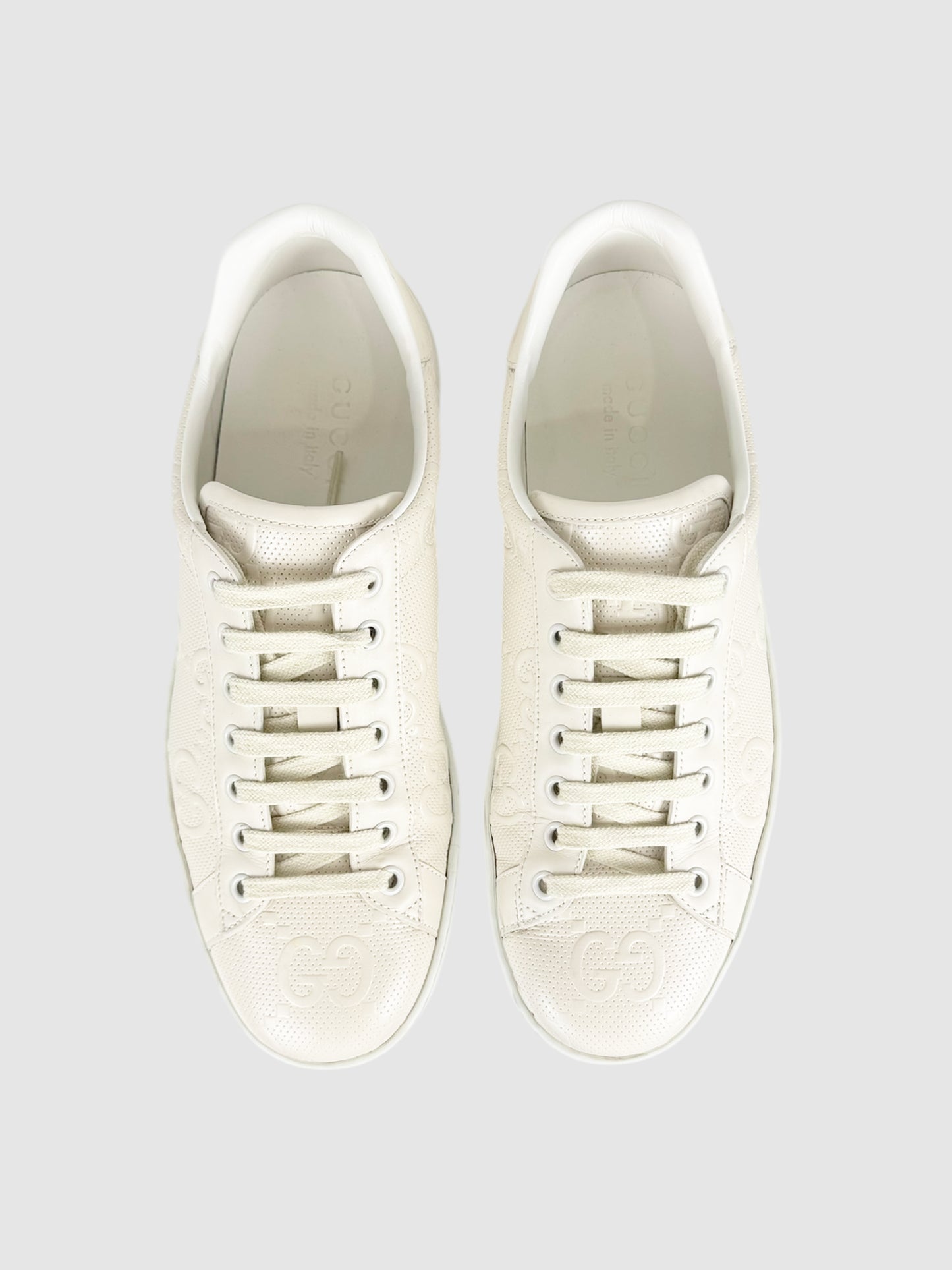 Ace GG Embossed Sneakers - Size 40