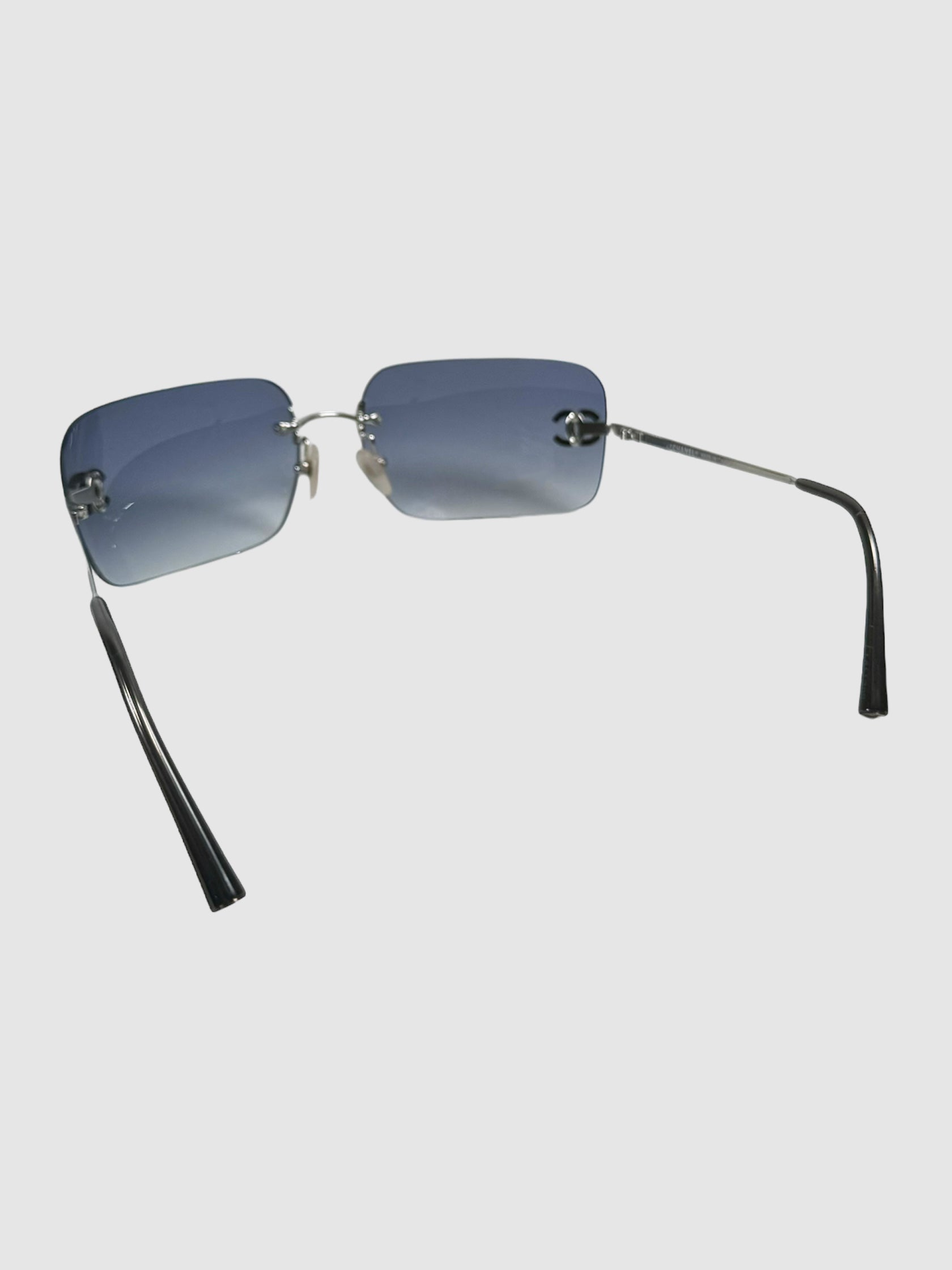 Tinted Rectangular Sunglasses